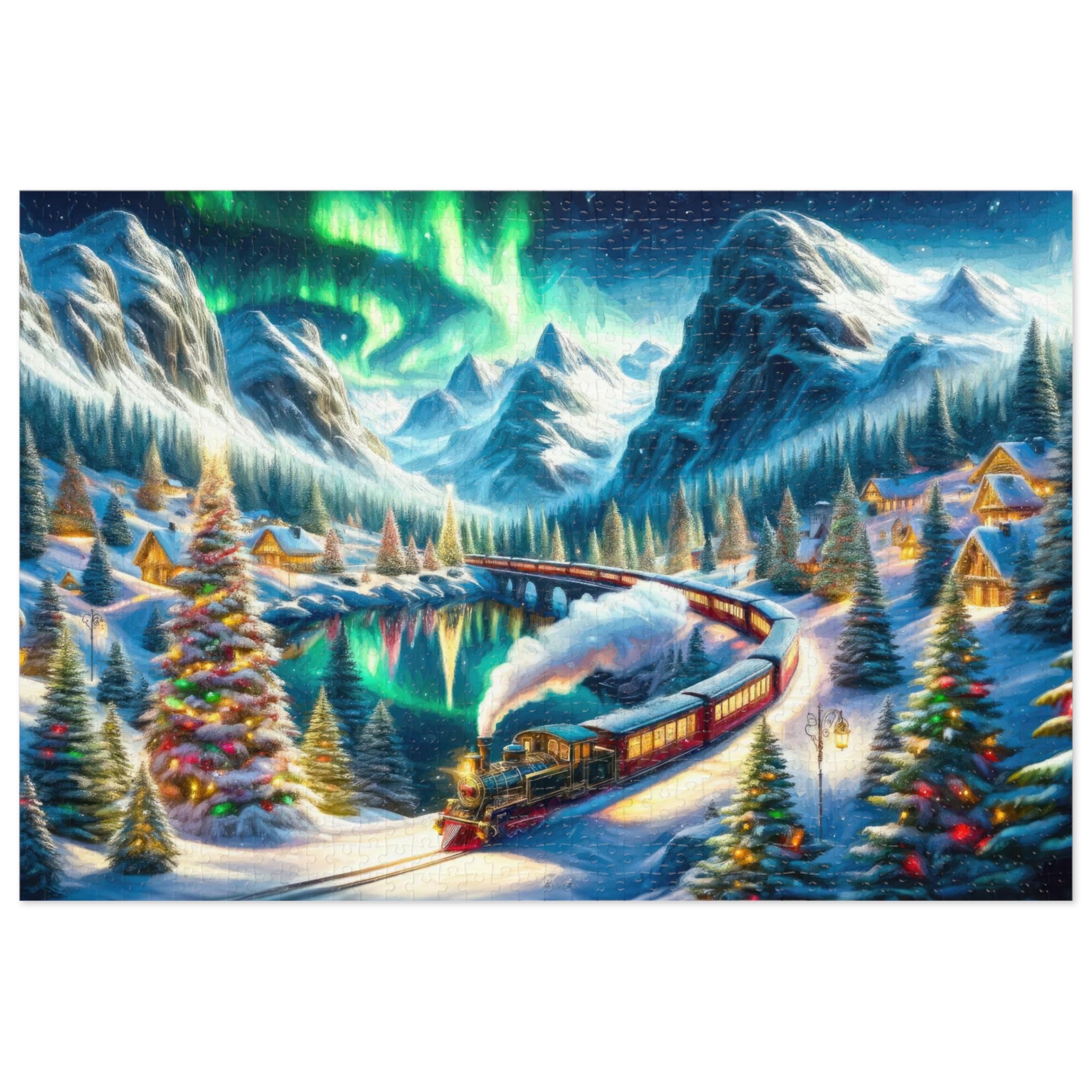 Yuletide Express - Puzzle pictural