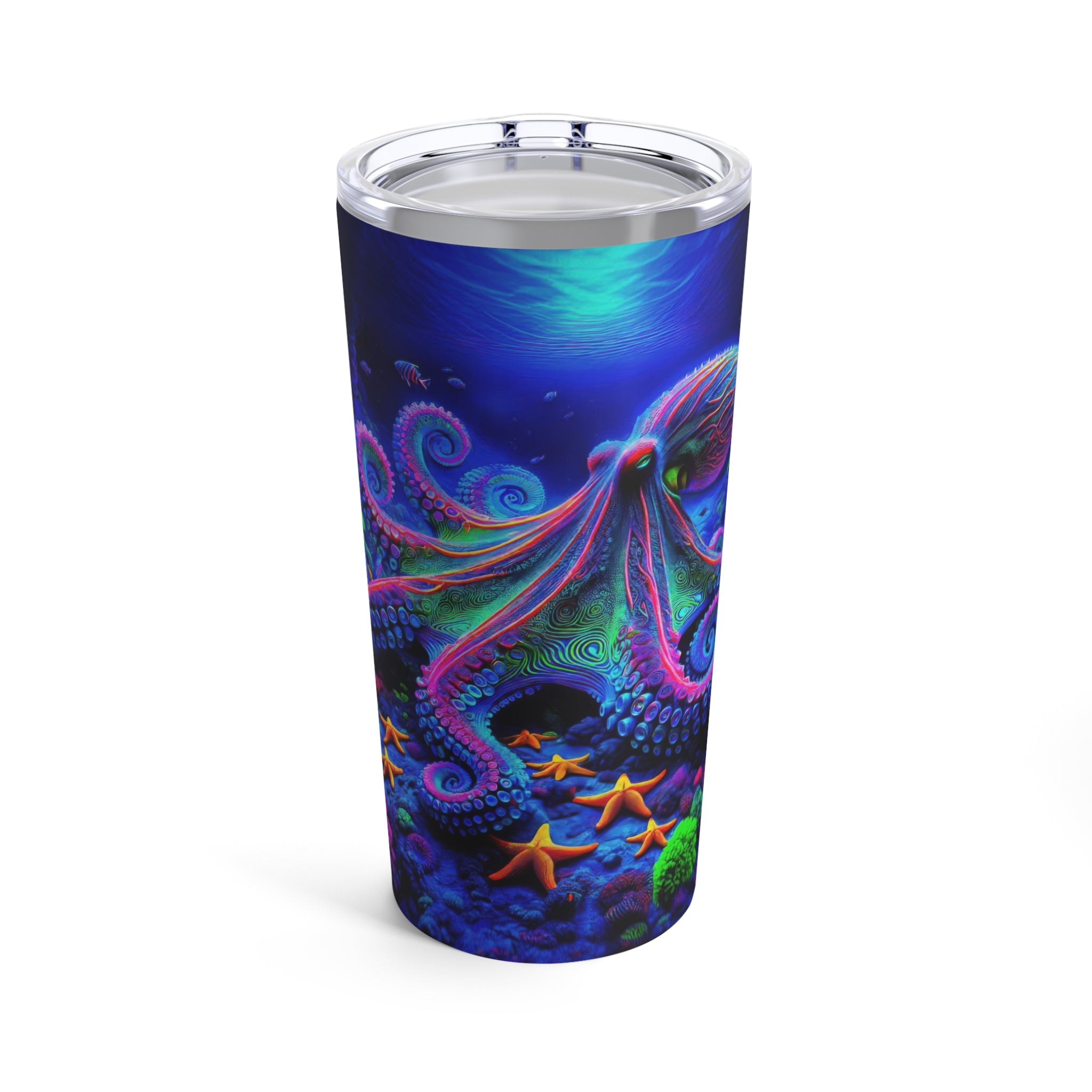 Les profondeurs Technicolor d'un gobelet de poulpe 20oz