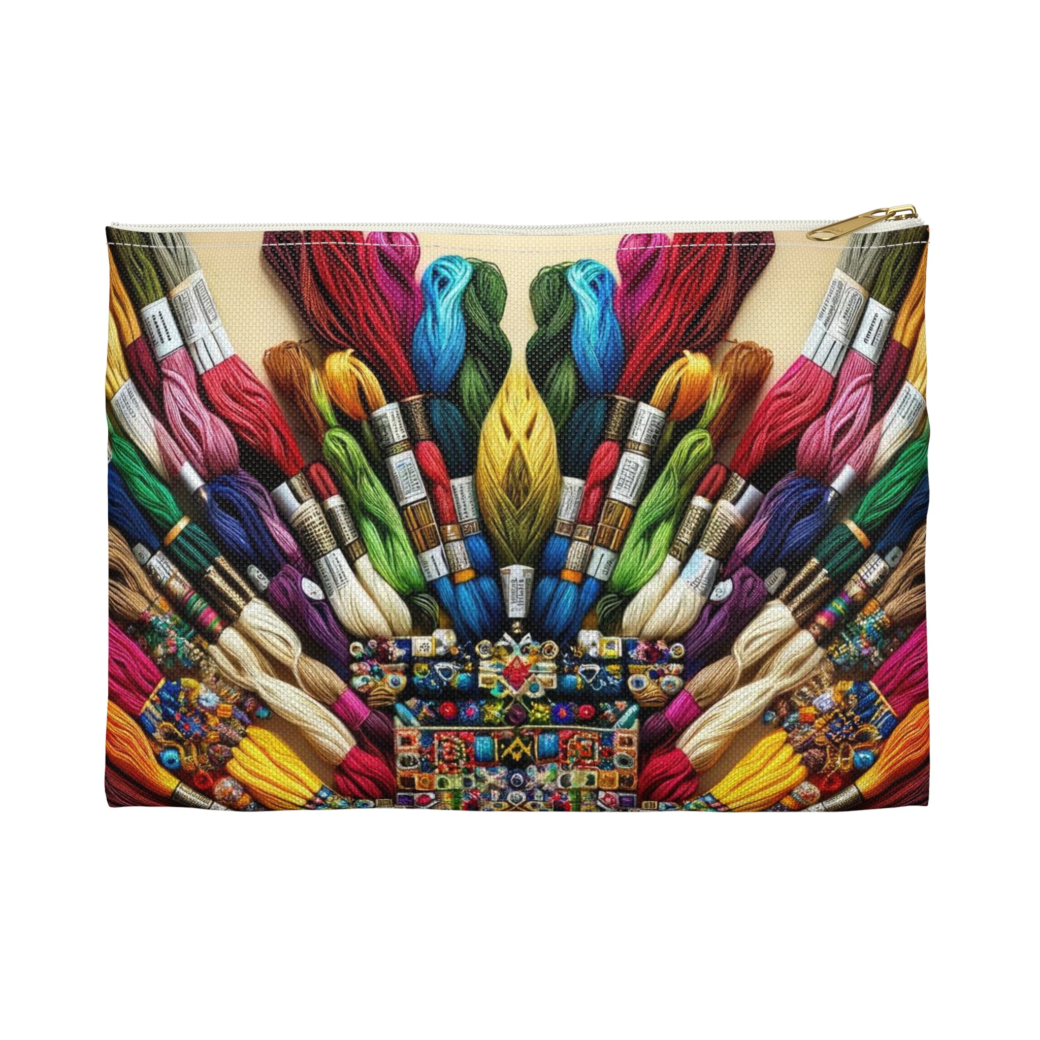 Kaleidoscope of Threads Accessory Pouch