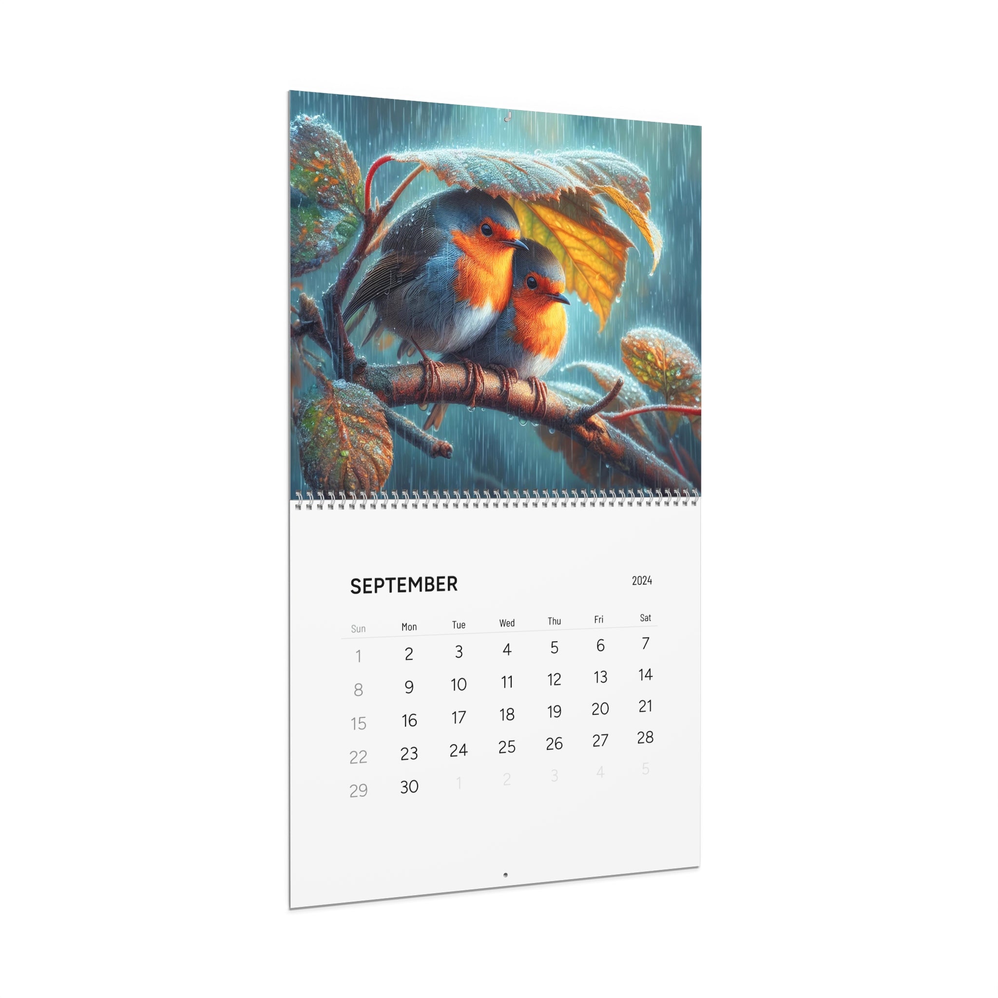 Calendario de Leafy Haven (2024)