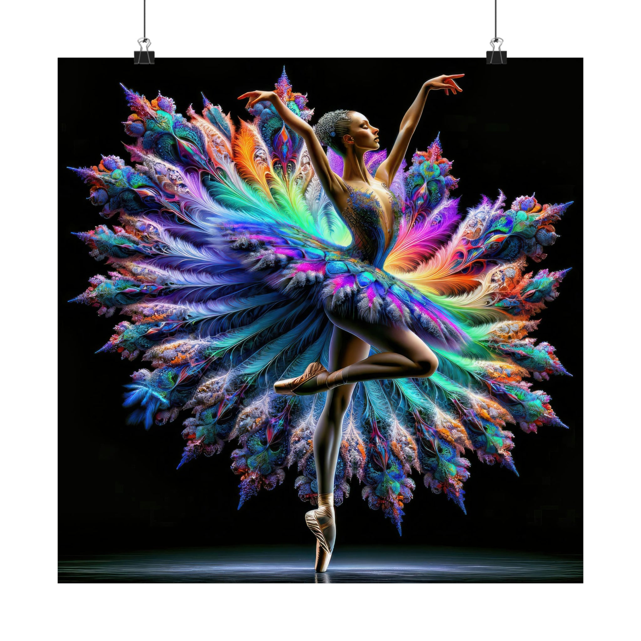 The Luminescent Ballerina Poster