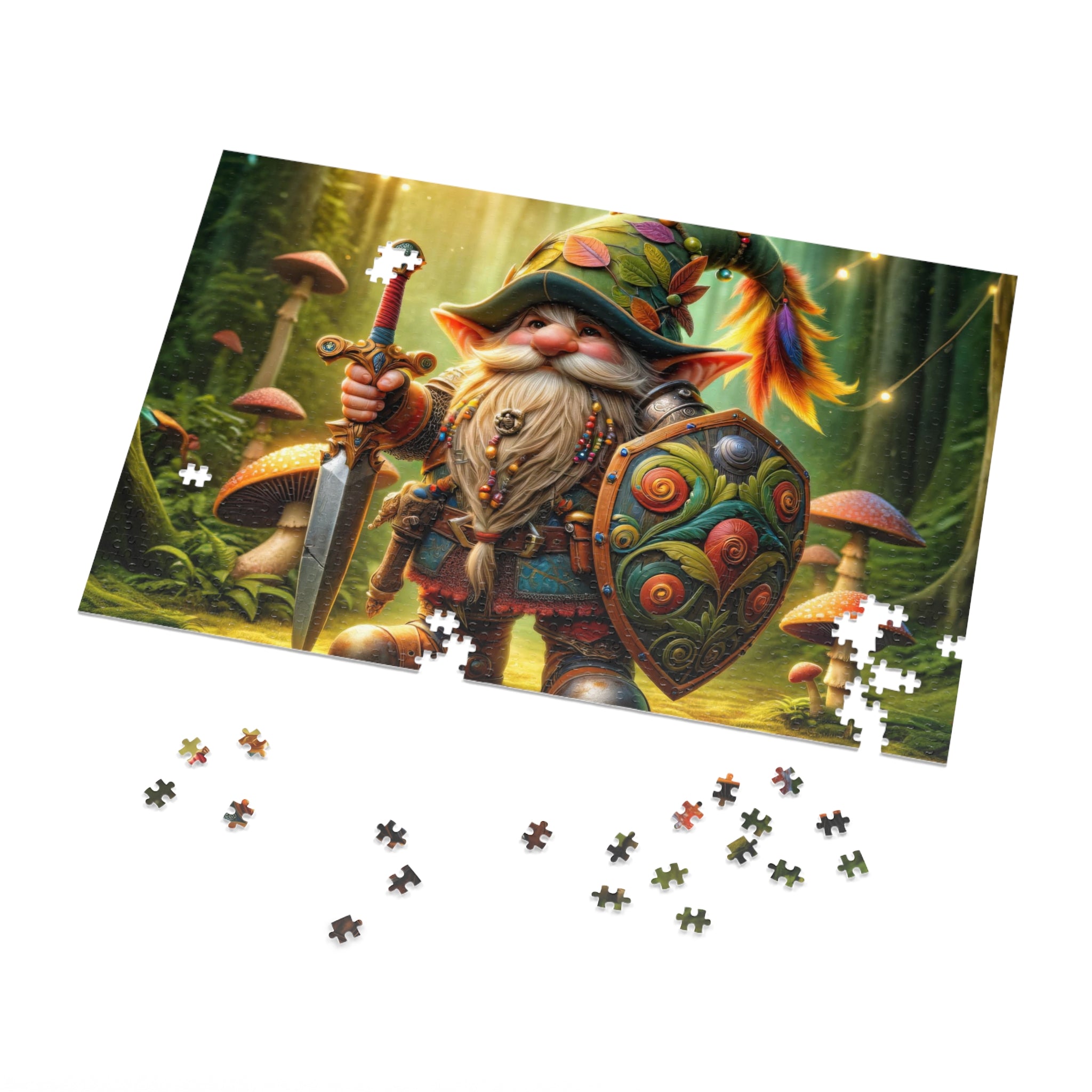 Gnome of Valor Jigsaw Puzzle