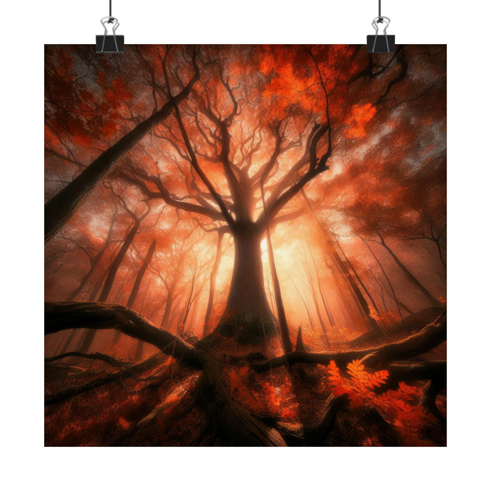 Chêne du Missouri enchanteur Poster