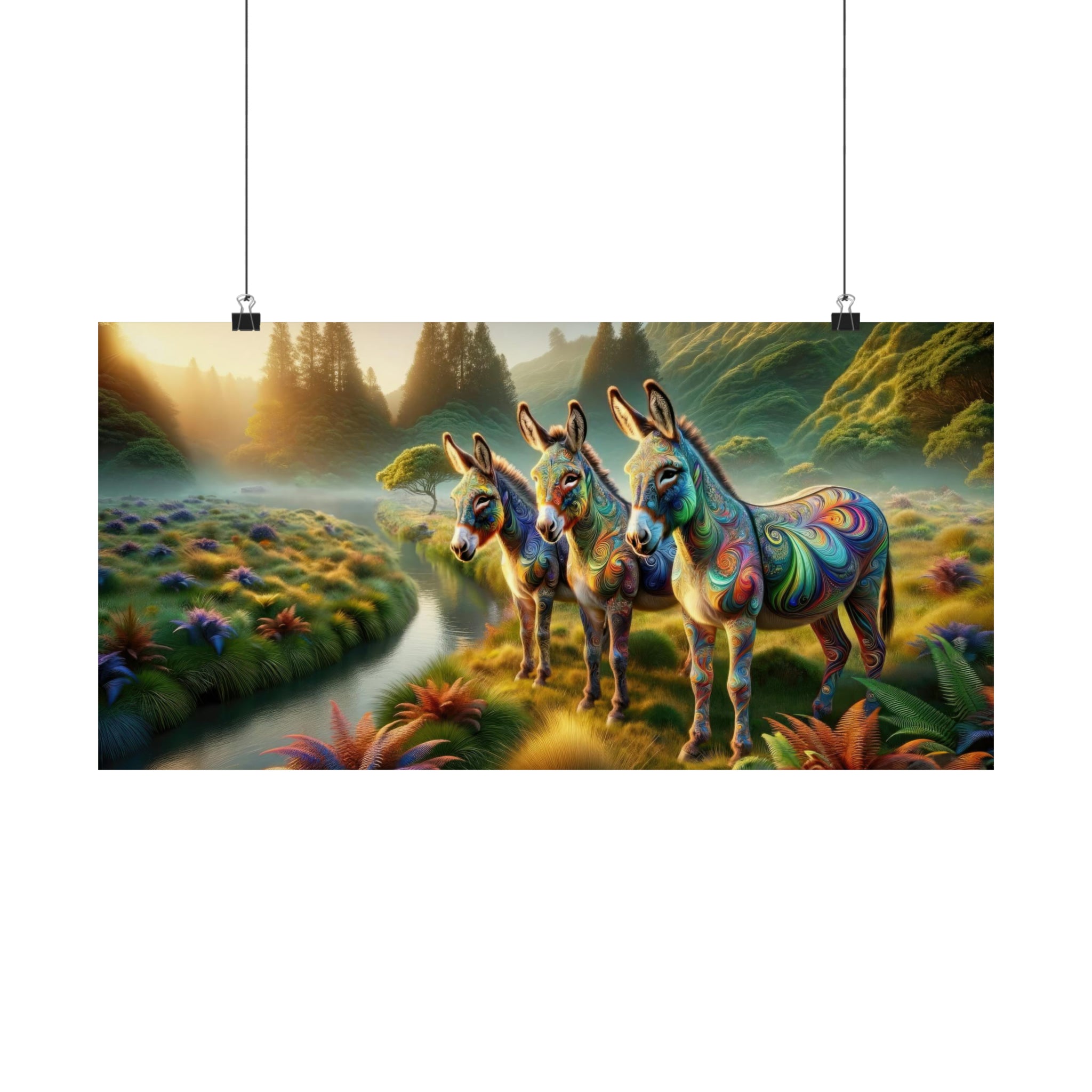 The Enchanted Donkeys Poster