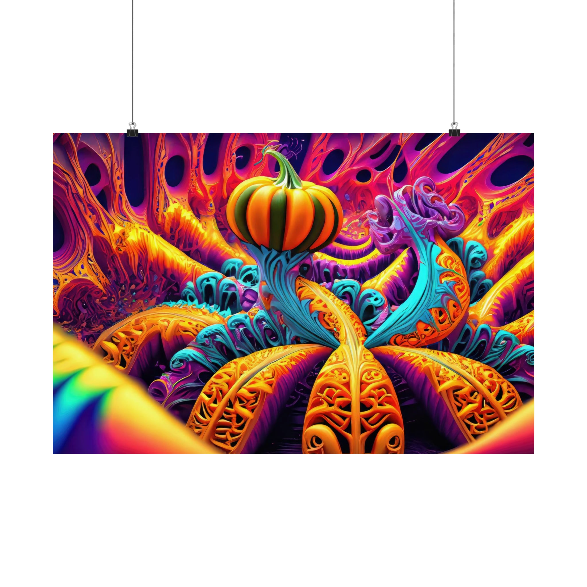 Pumpkin In Alice Land Poster
