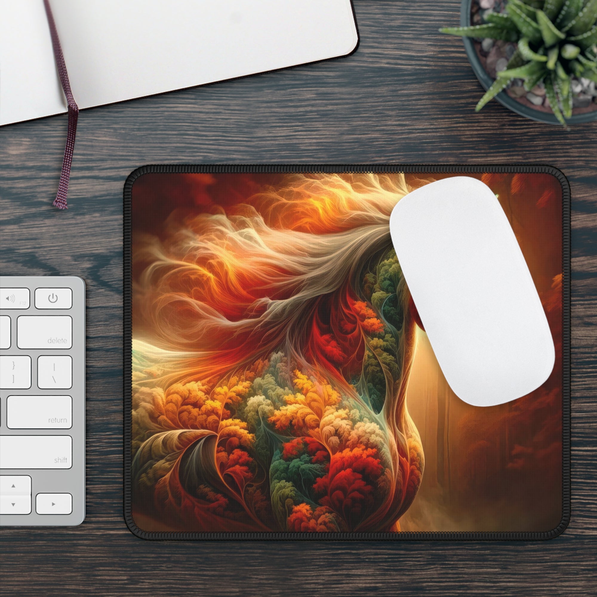 The Equine Illusion Gaming Mouse Pad