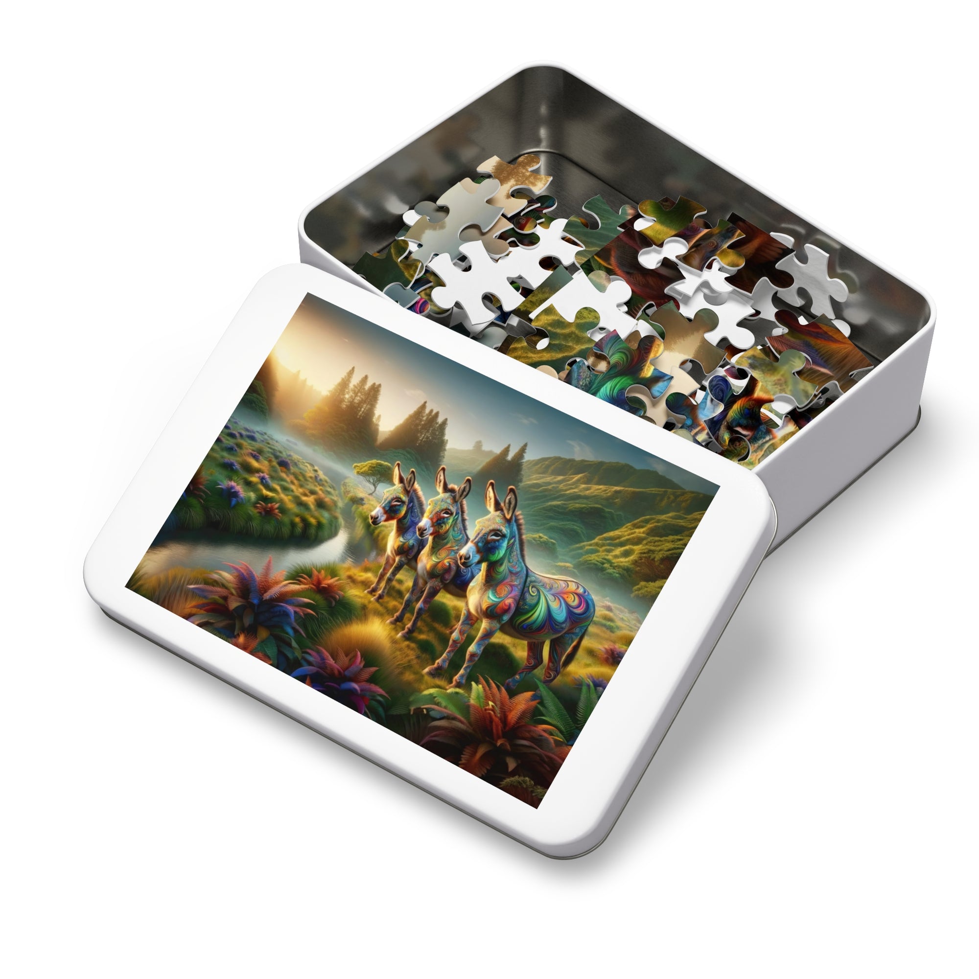 The Enchanted Donkeys Jigsaw Puzzle