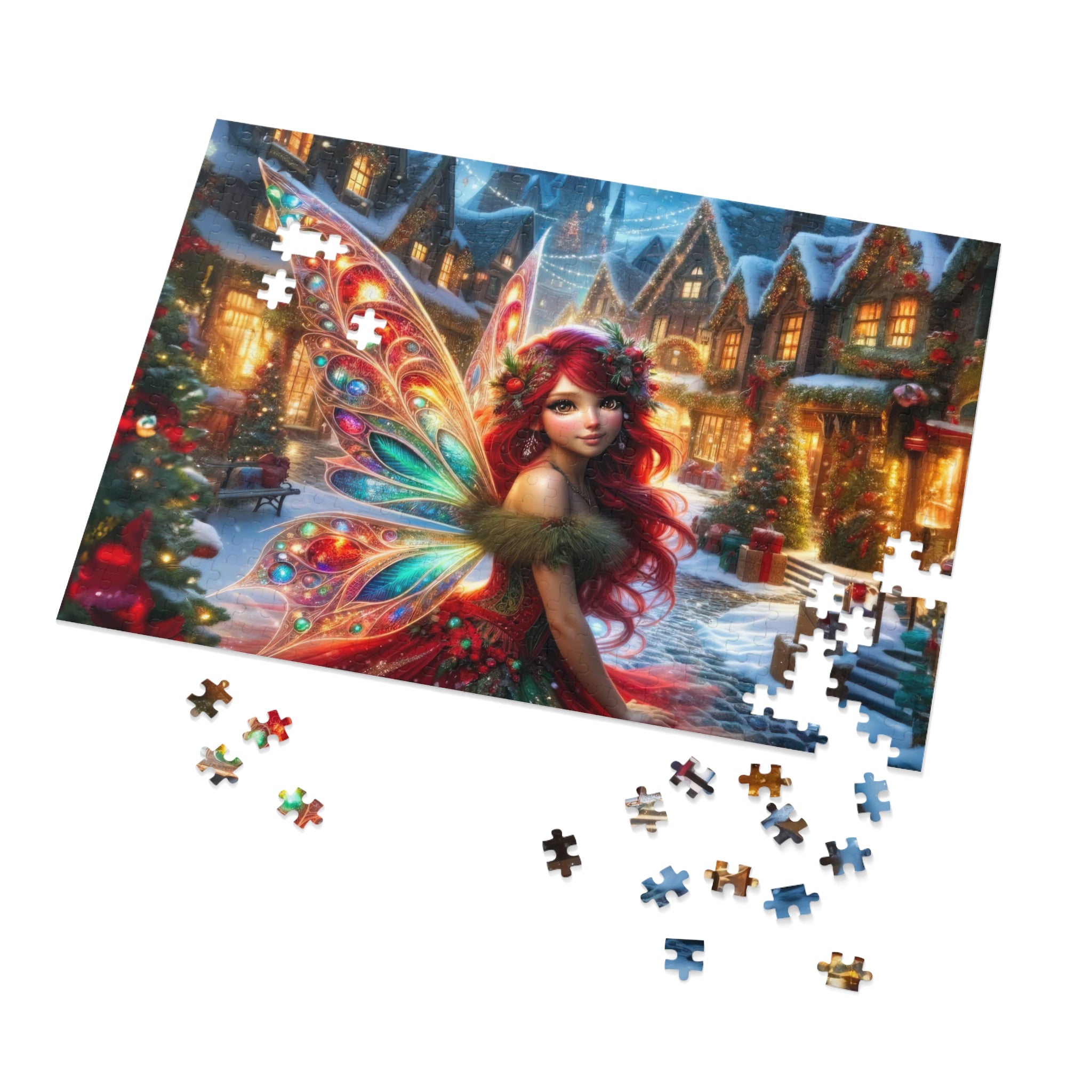 Puzzle Séraphin enchanté de Noël