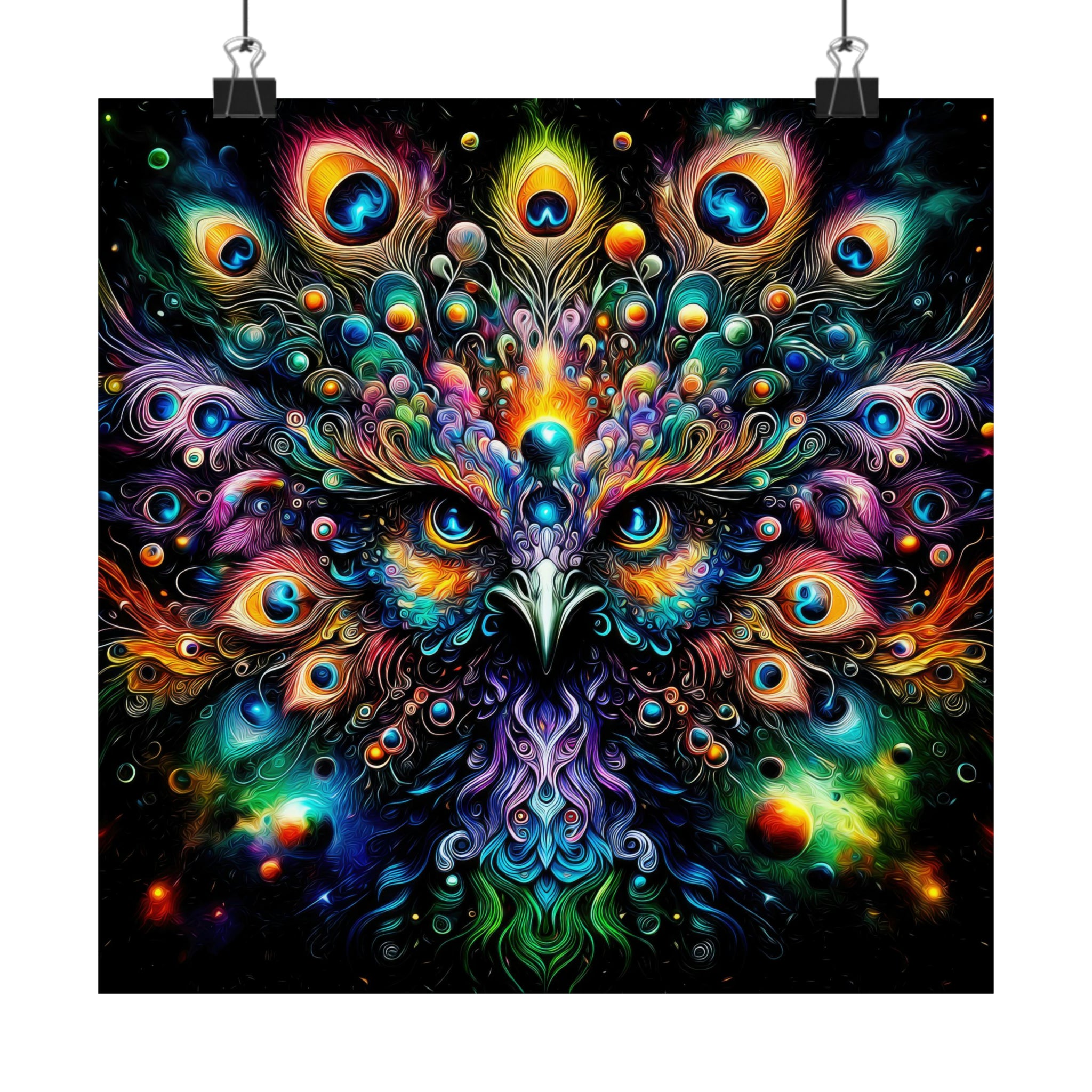Plumaje de la ópera espacial Póster