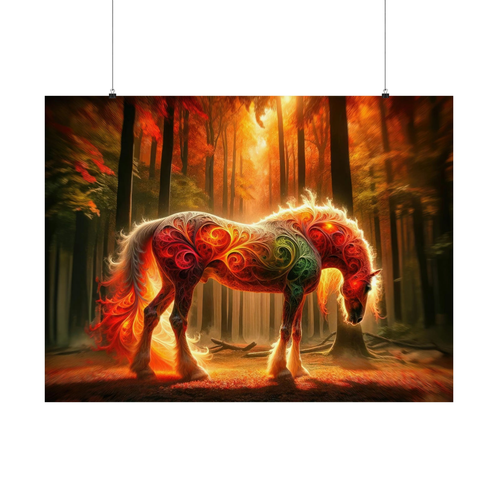 The Incandescent Steed Poster