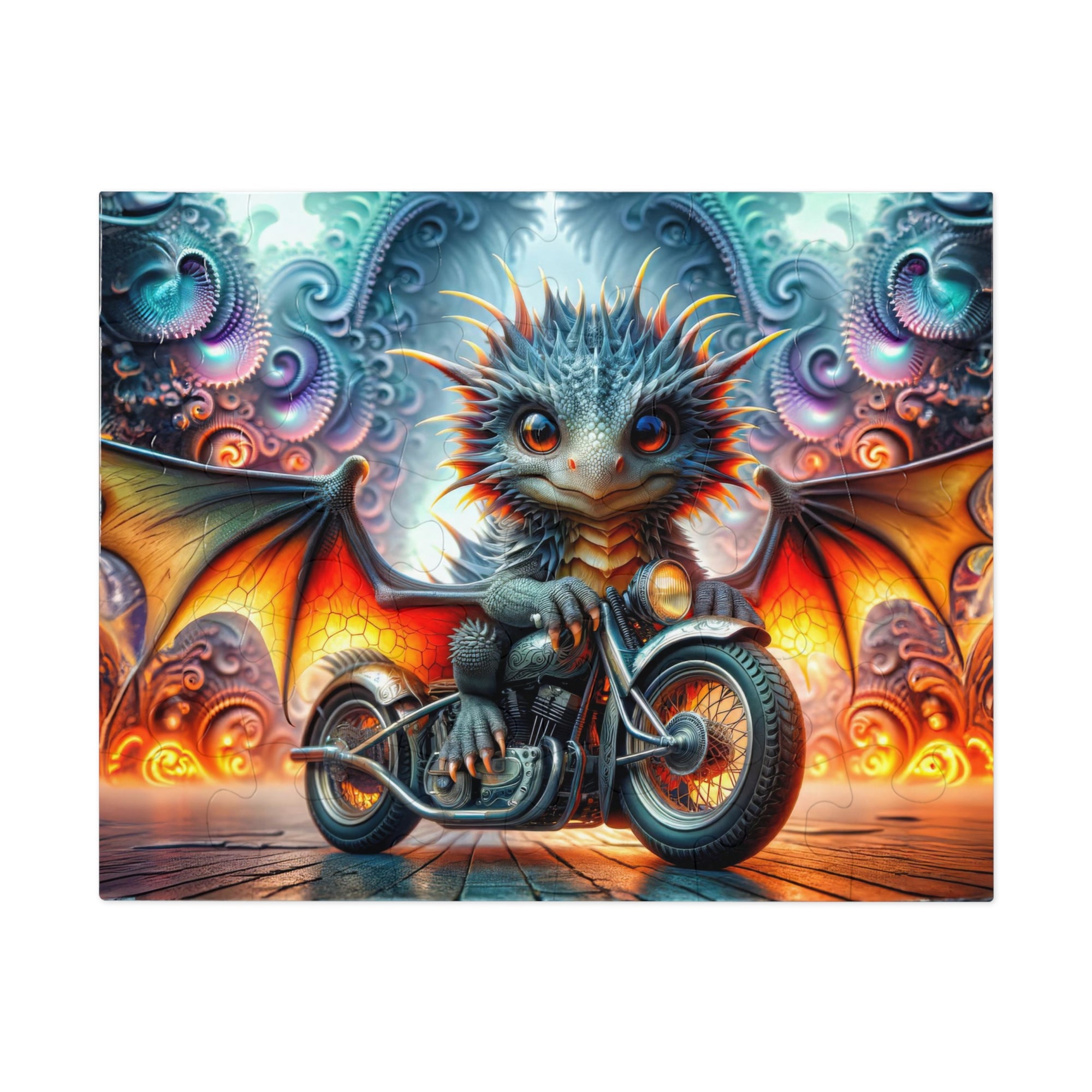 Iron Scales and Leather Wings Jigsaw Puzzle