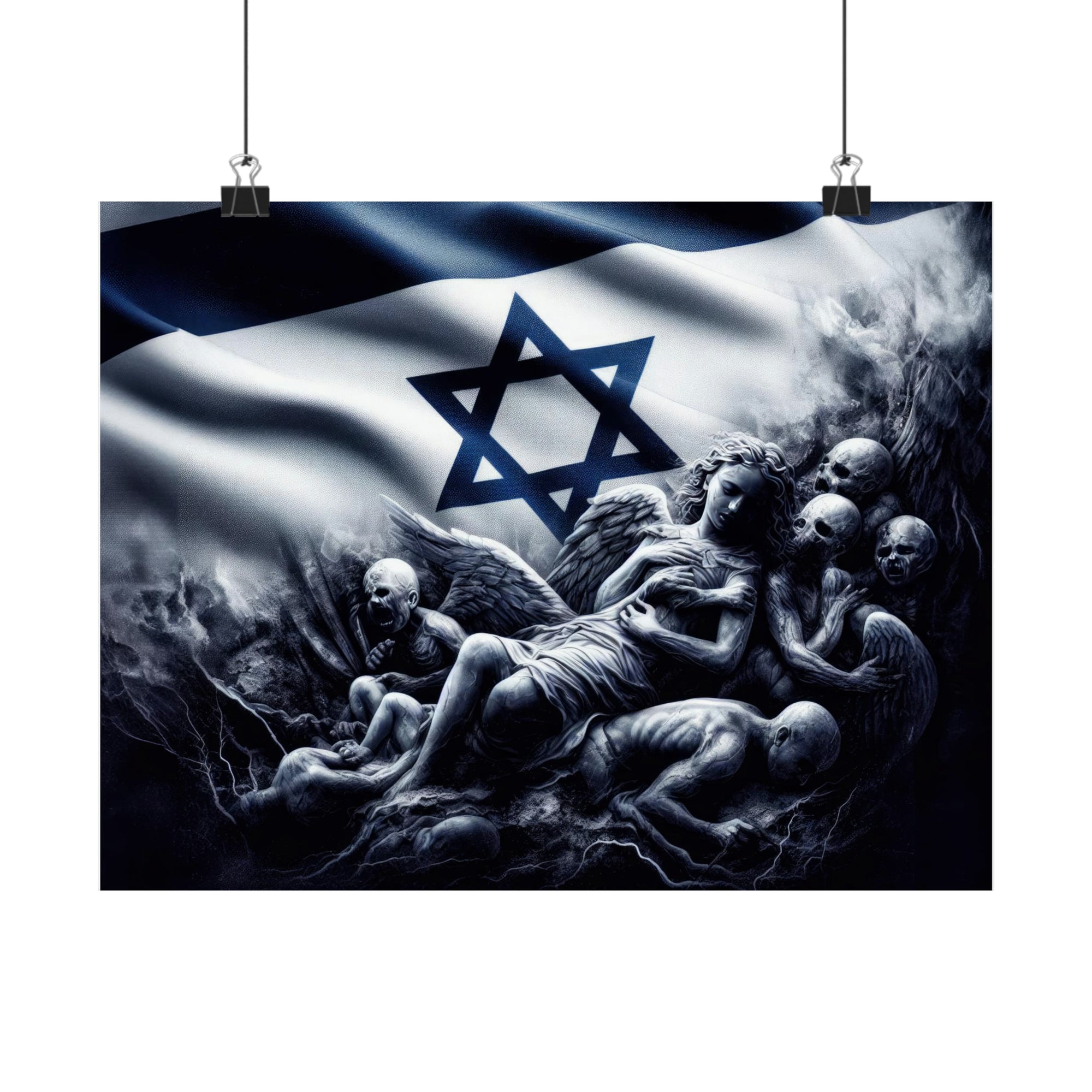 Israël souffre Poster