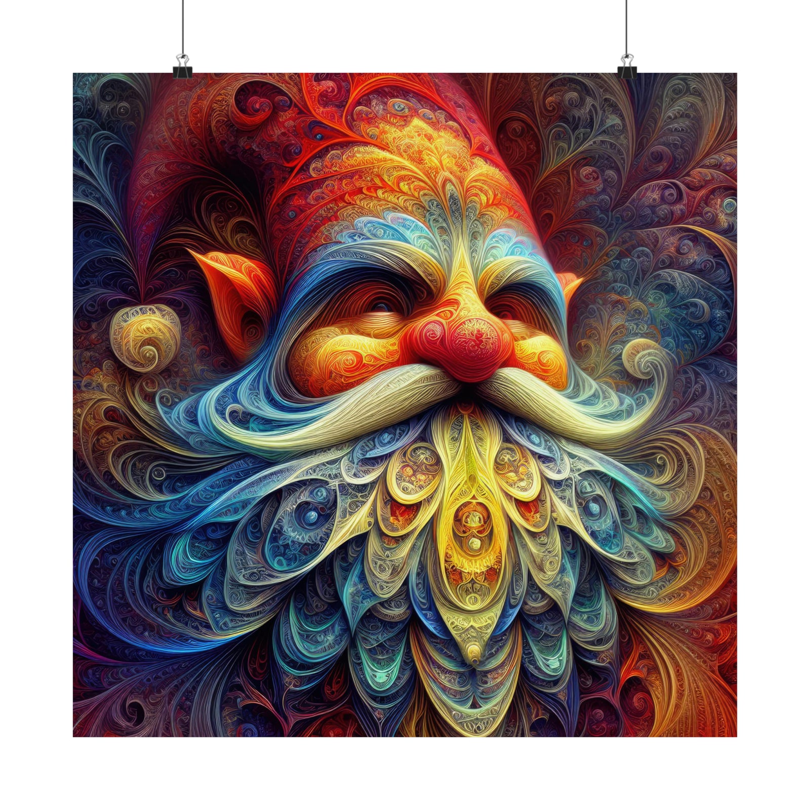 Le vortex moustachu Poster