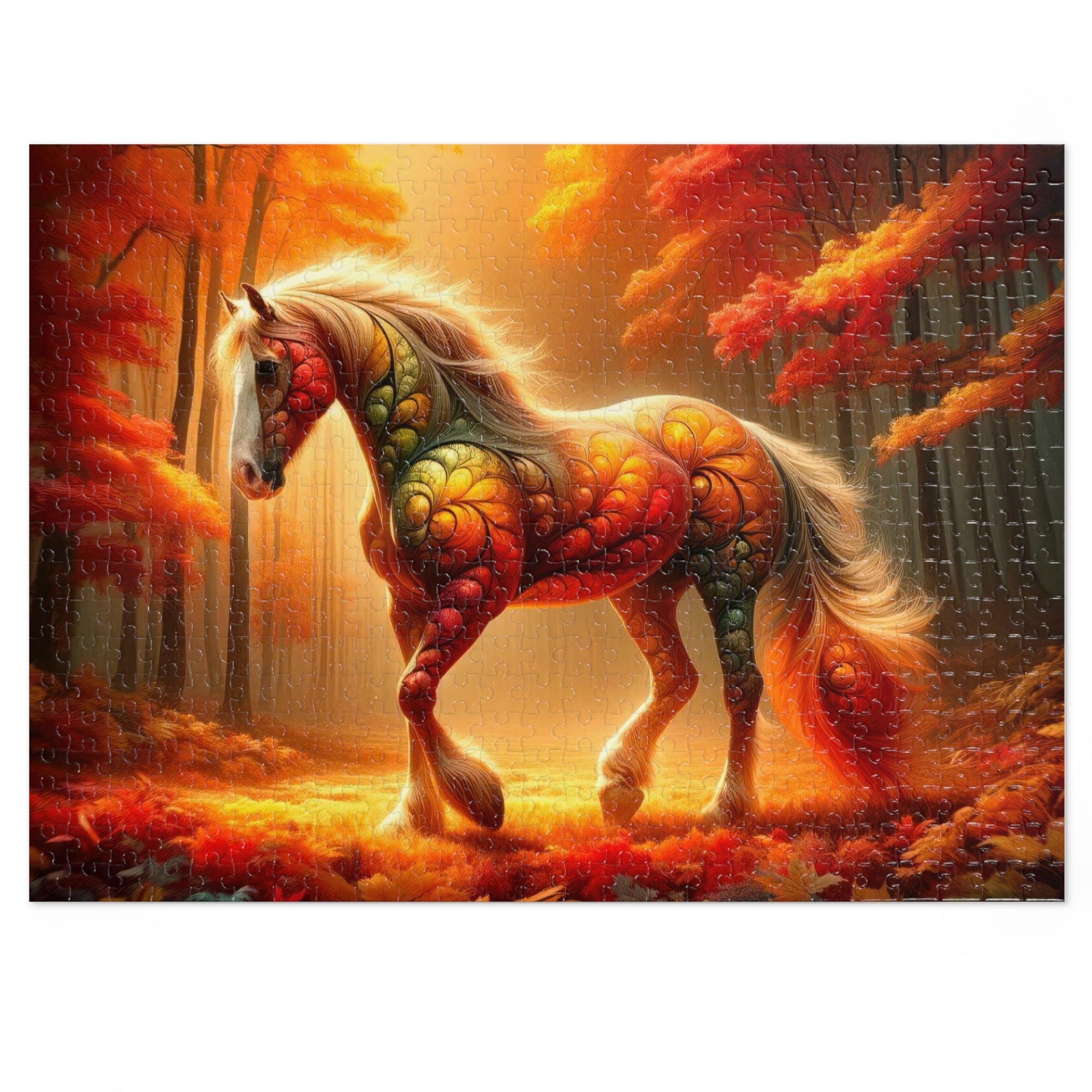 Autumn's Enchanted Steed Puzzle