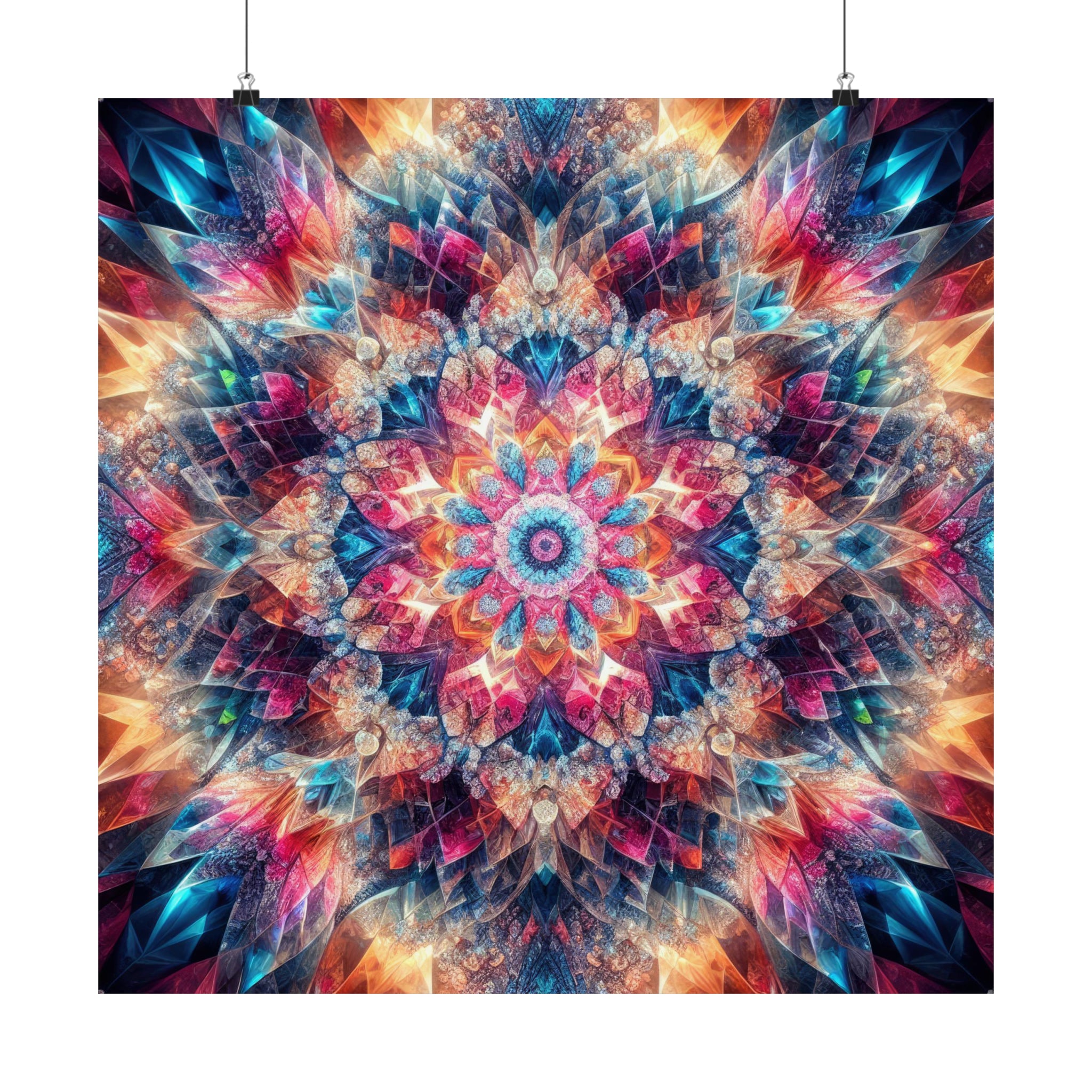 Kaléidoscope cosmique Poster