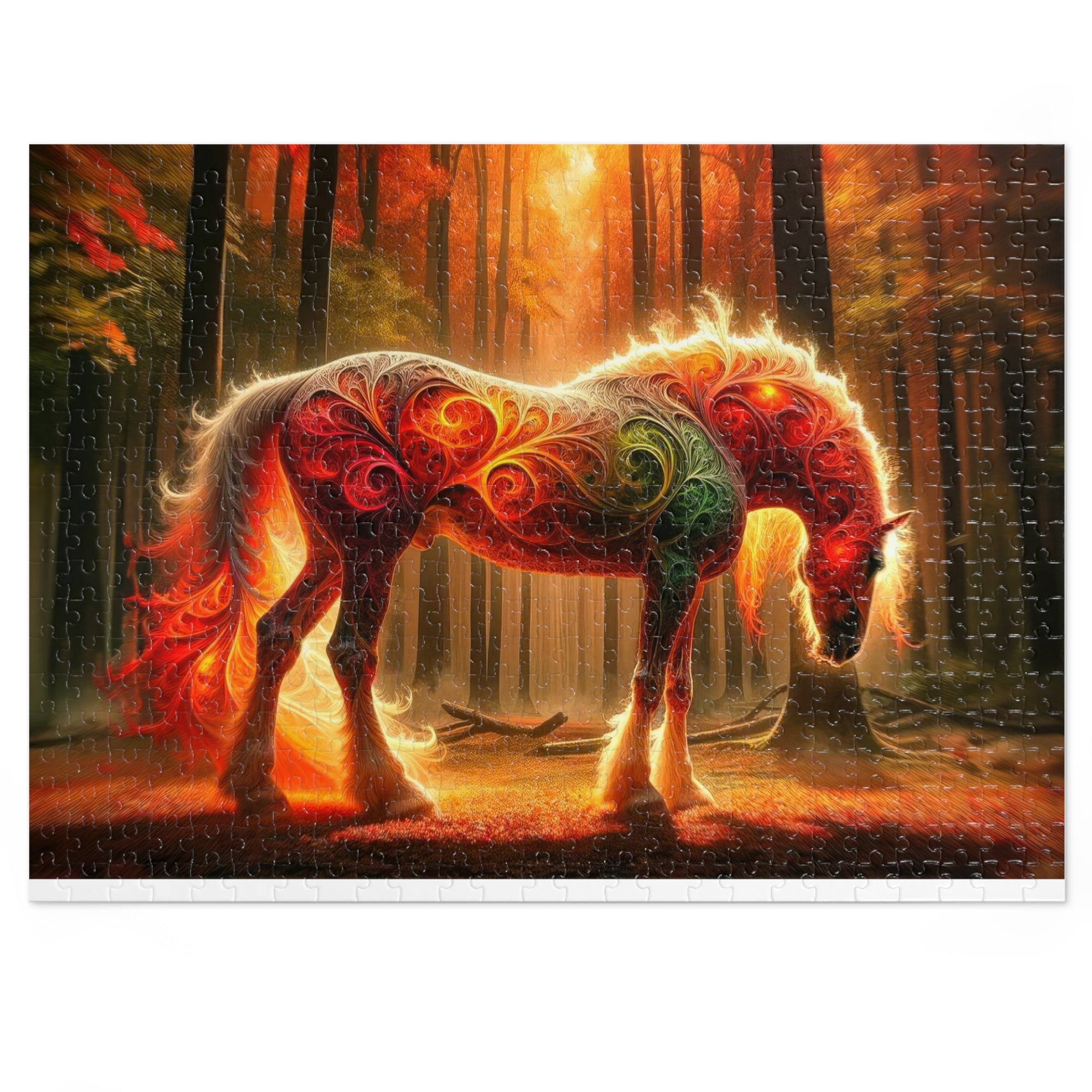 The Incandescent Steed Puzzle