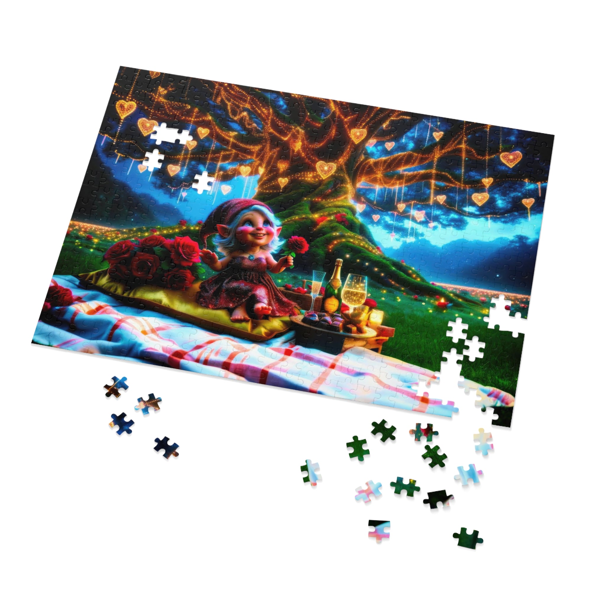 Iceglitter's Enchanting Valentine Jigsaw Puzzle