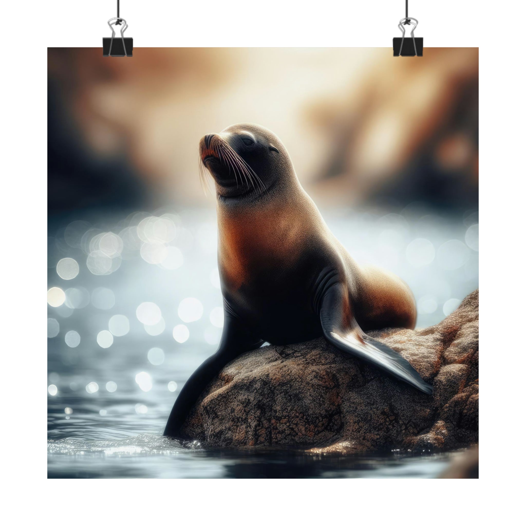 Sea Lion Symphony Poster