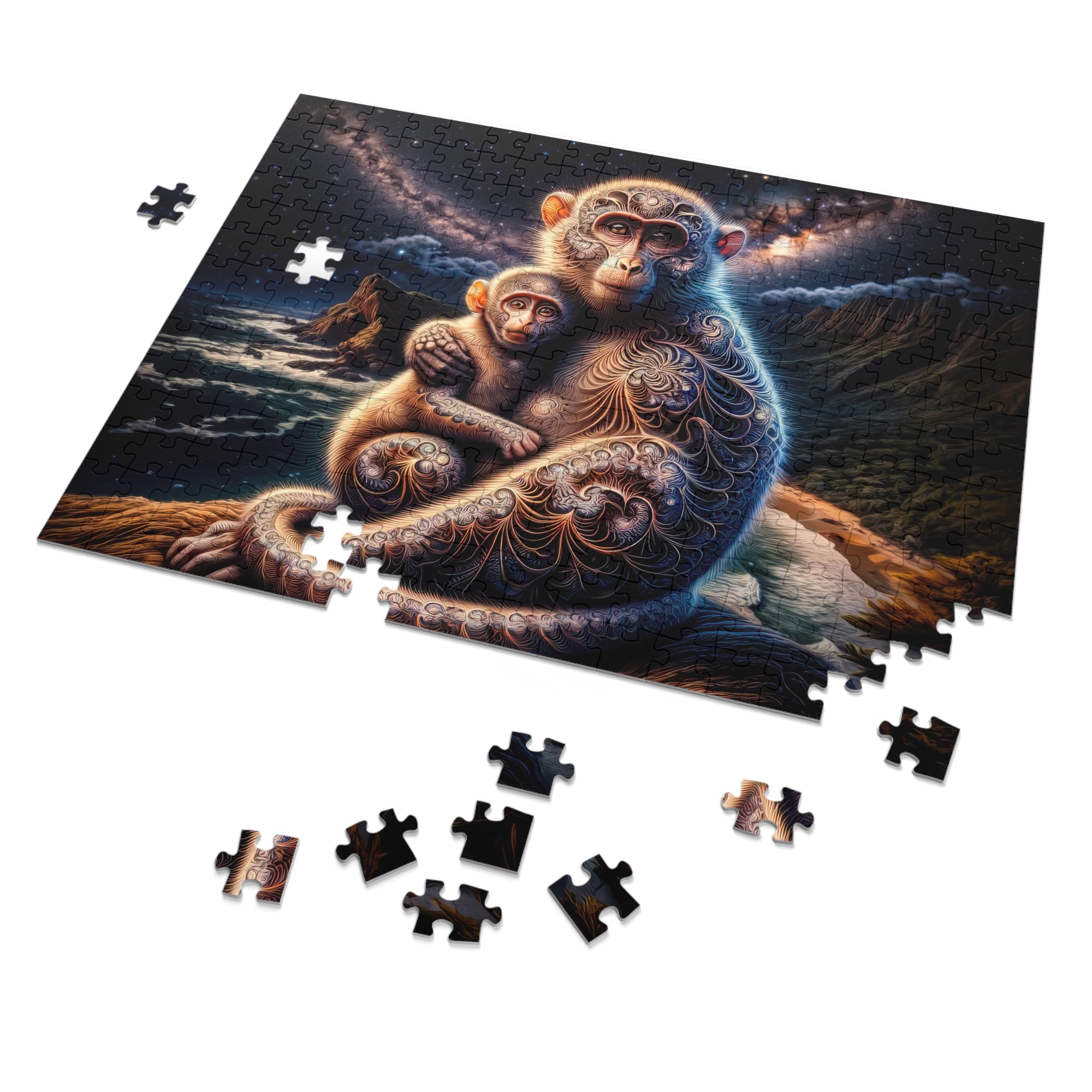 Infinity in a Mother's Embrace Jigsaw Puzzle