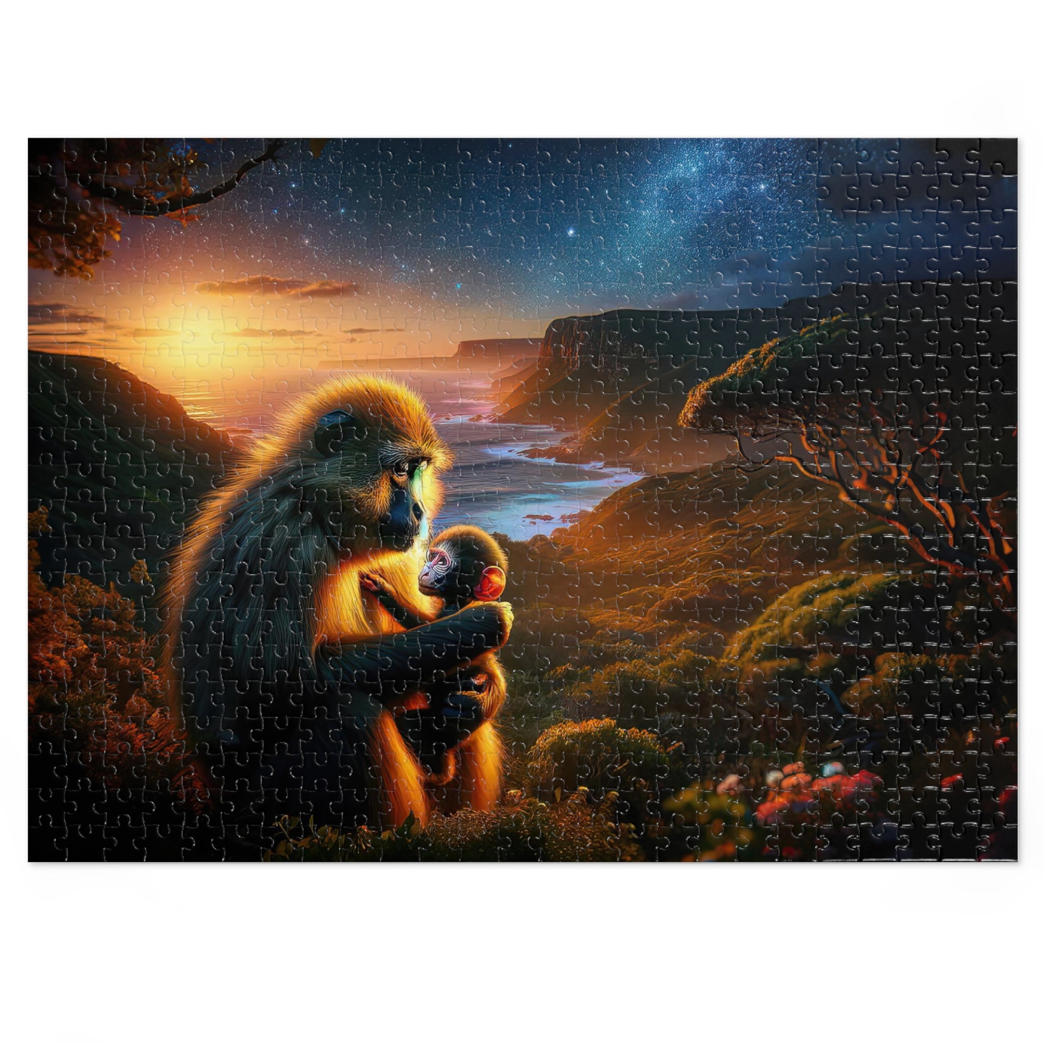 The Cradle of Dawn's First Light Jigsaw Puzzle