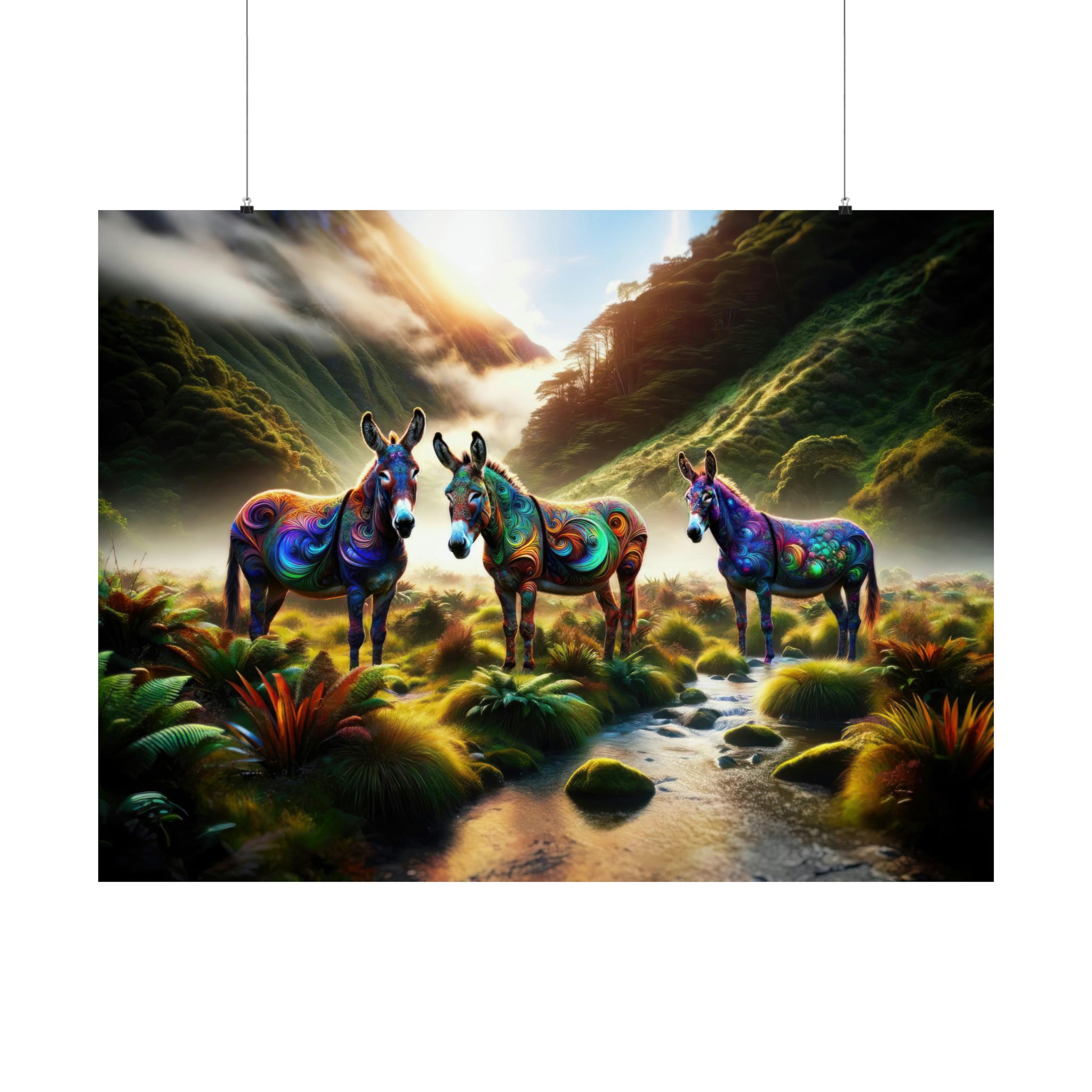 Donkeys of the Mystic Vale Poster