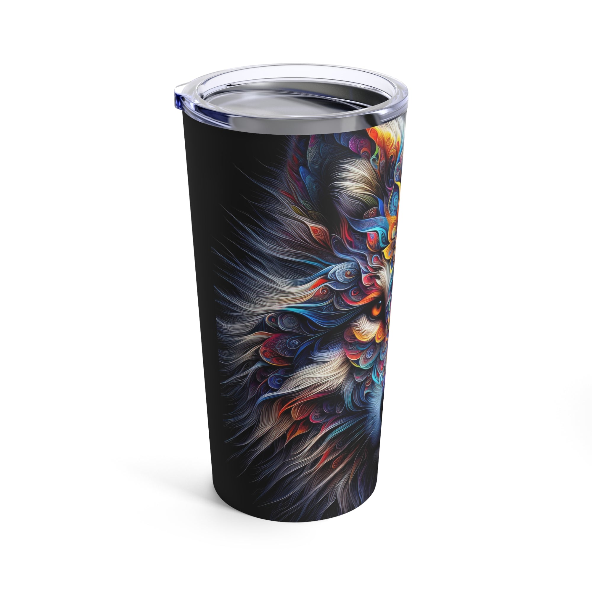 Vaso Mystic Mandala Wolf 20oz