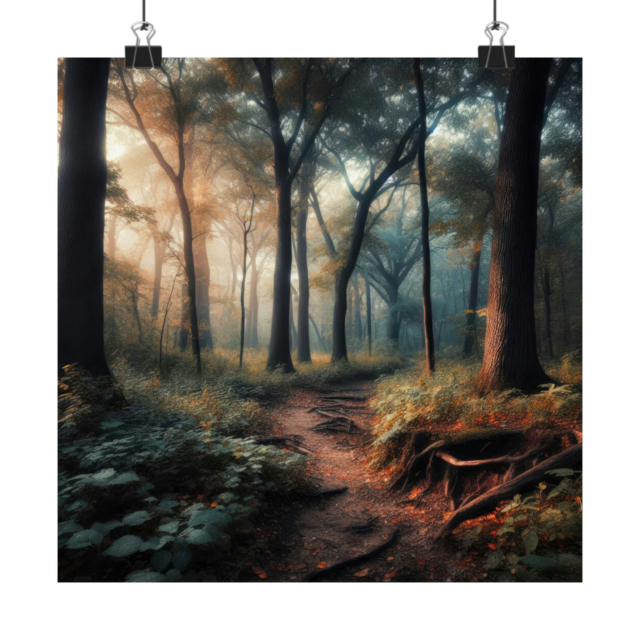 Tranquillité enchantée Poster