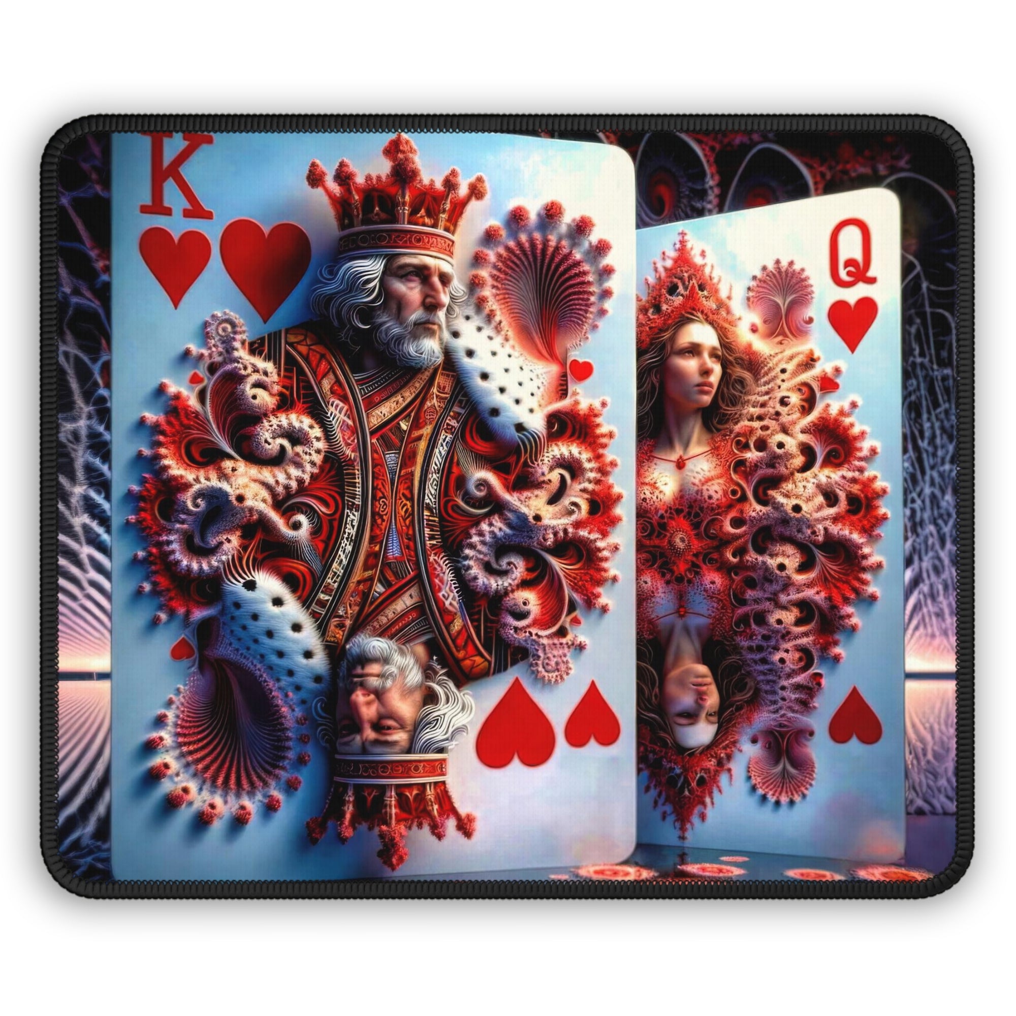 A Royal Fractal Affair Gaming Mouse Pad