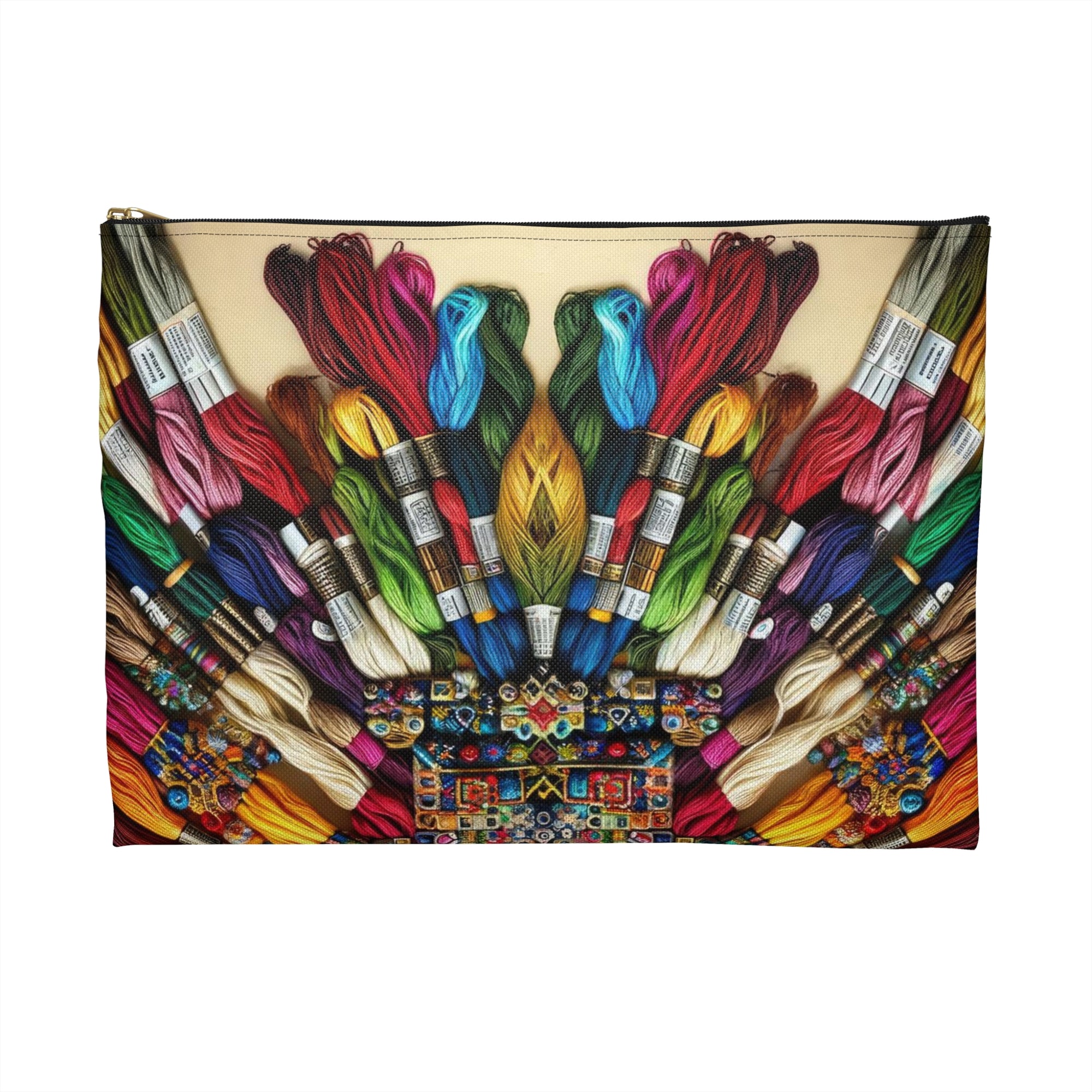 Kaleidoscope of Threads Accessory Pouch