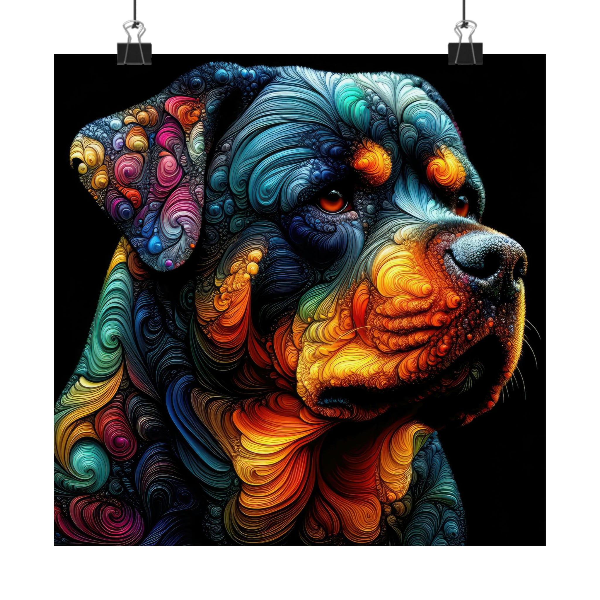 Le Rottweiler enchanté Poster