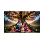 Enchanted Valentine's Eve in the Whimsical Woodlands Poster