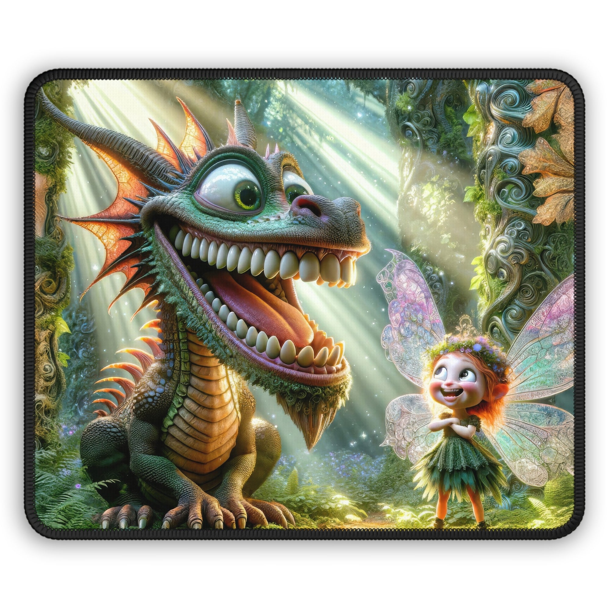 Gleaming Giggles in the Grove Mouse Pad