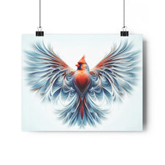 Seraphic Cardinal Art Print