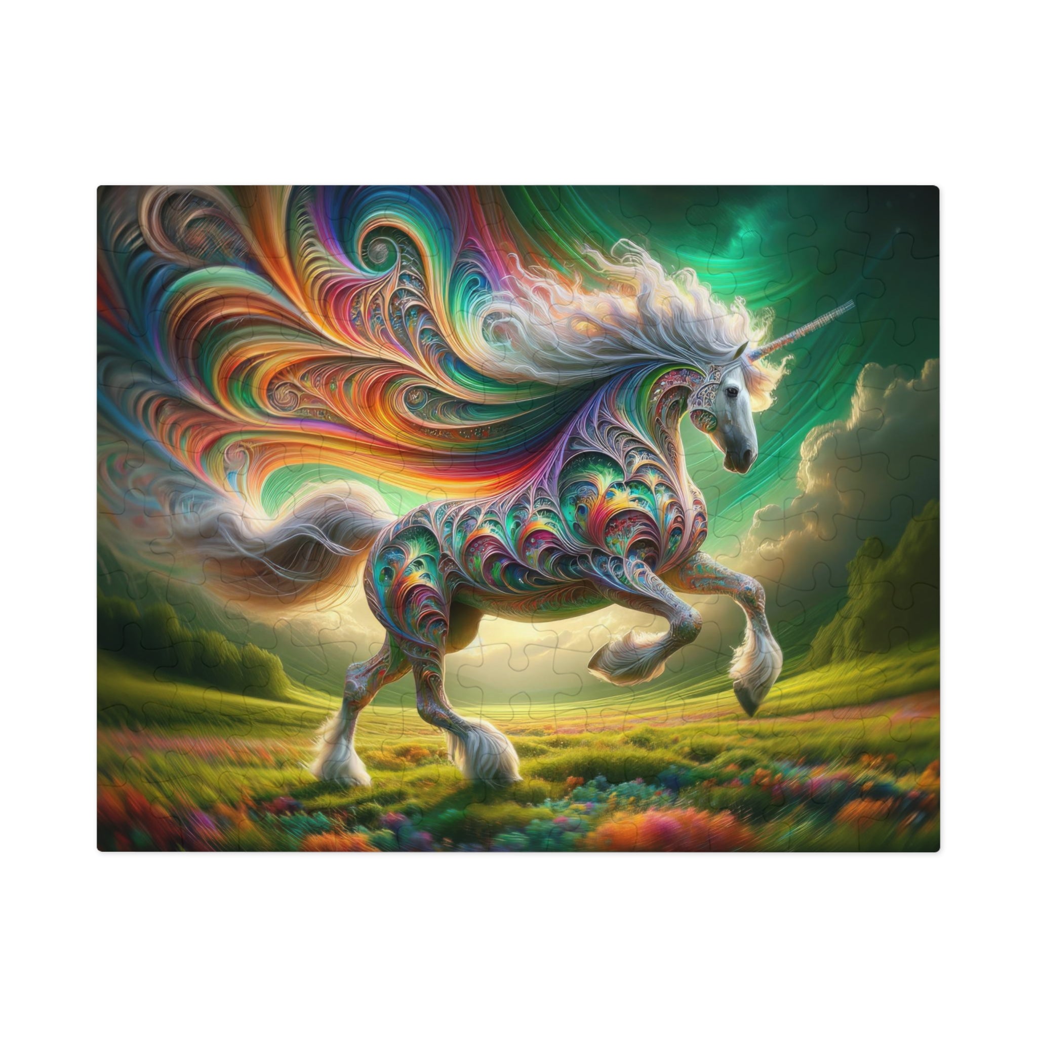 Spectral Spirals Jigsaw Puzzle