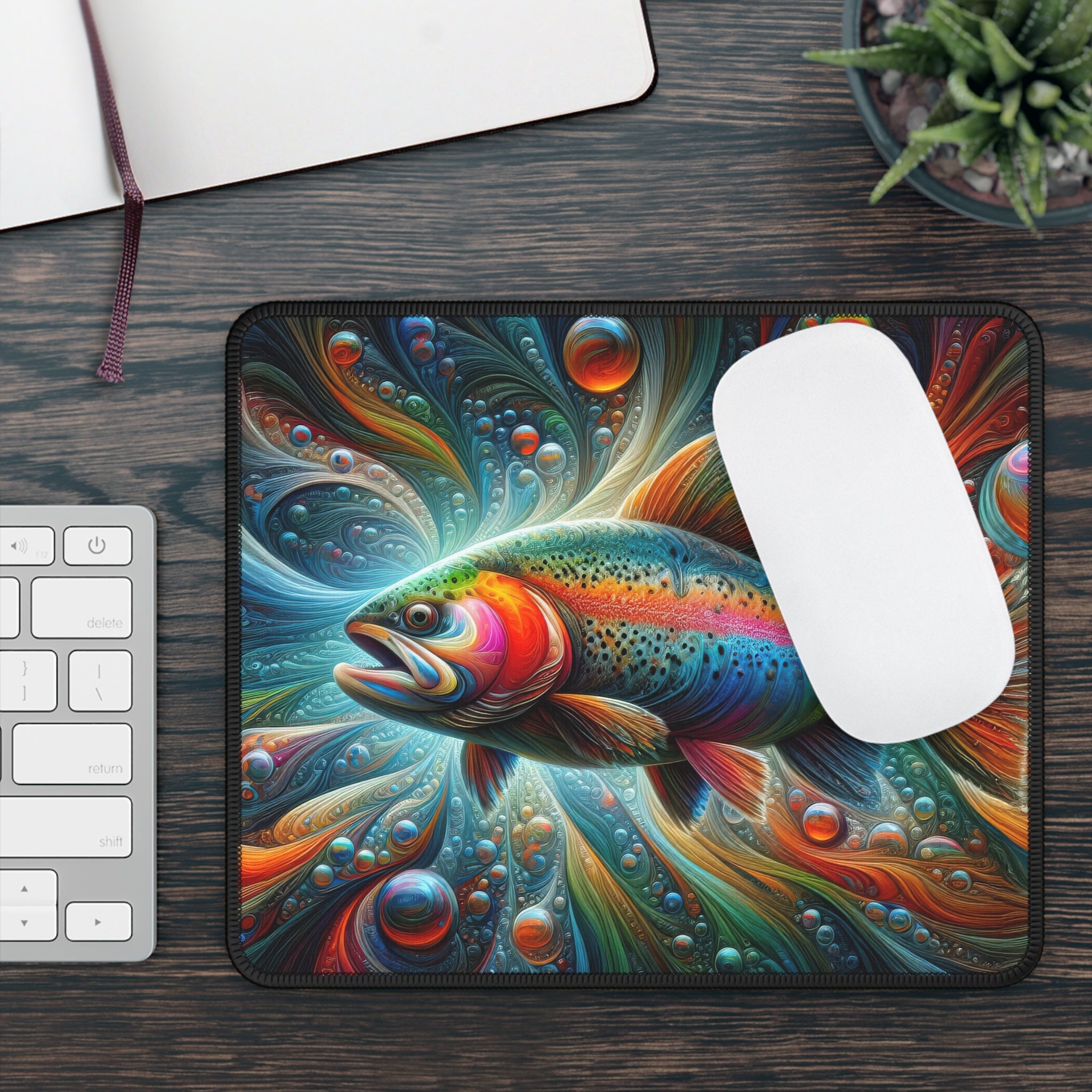 Celestial Swim Mouse Pad