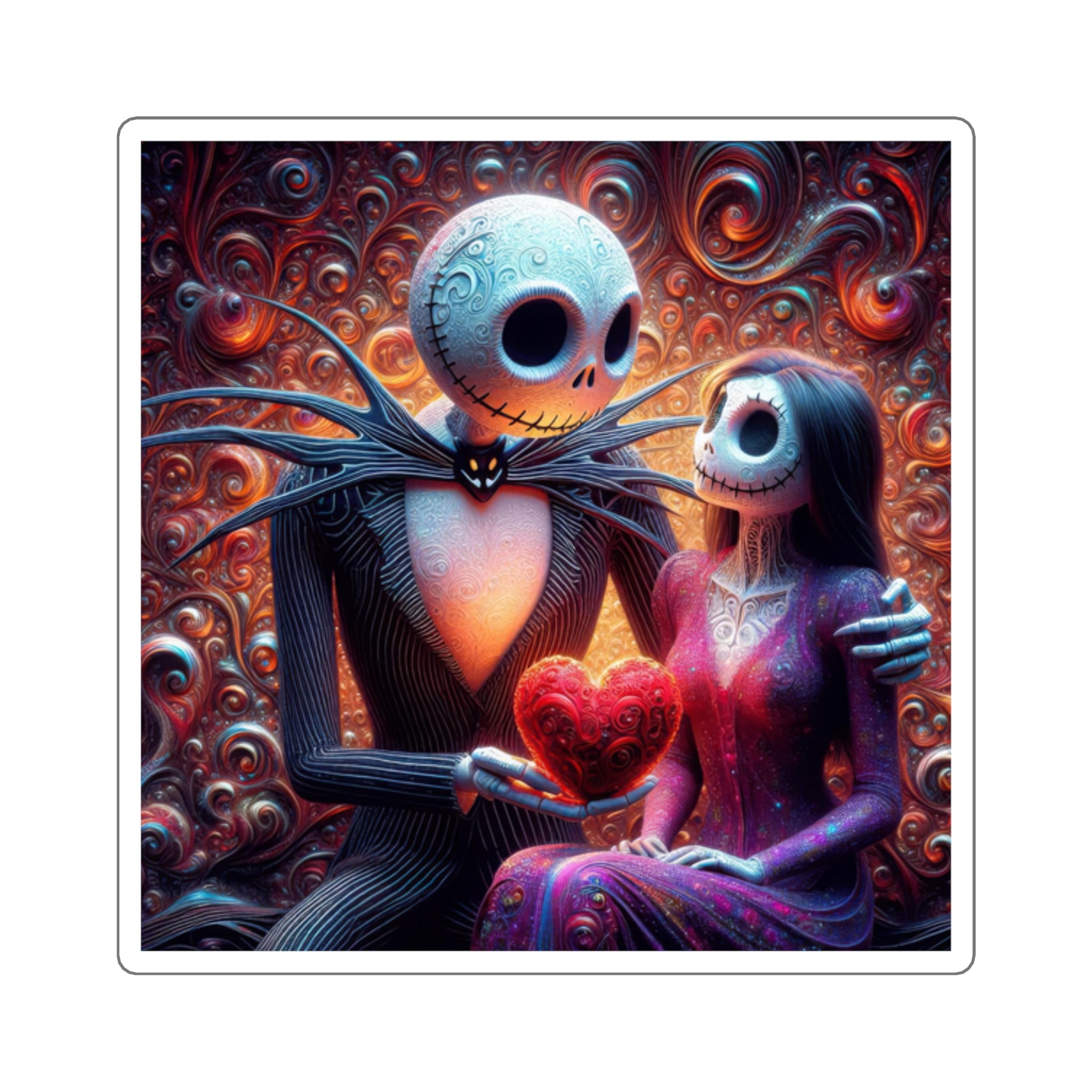 A Symphony of Stars in the Labyrinth of Love Stickers