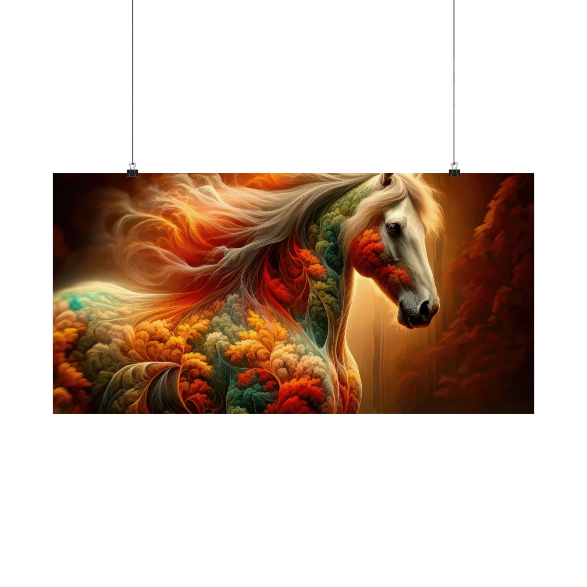 The Equine Illusion Poster