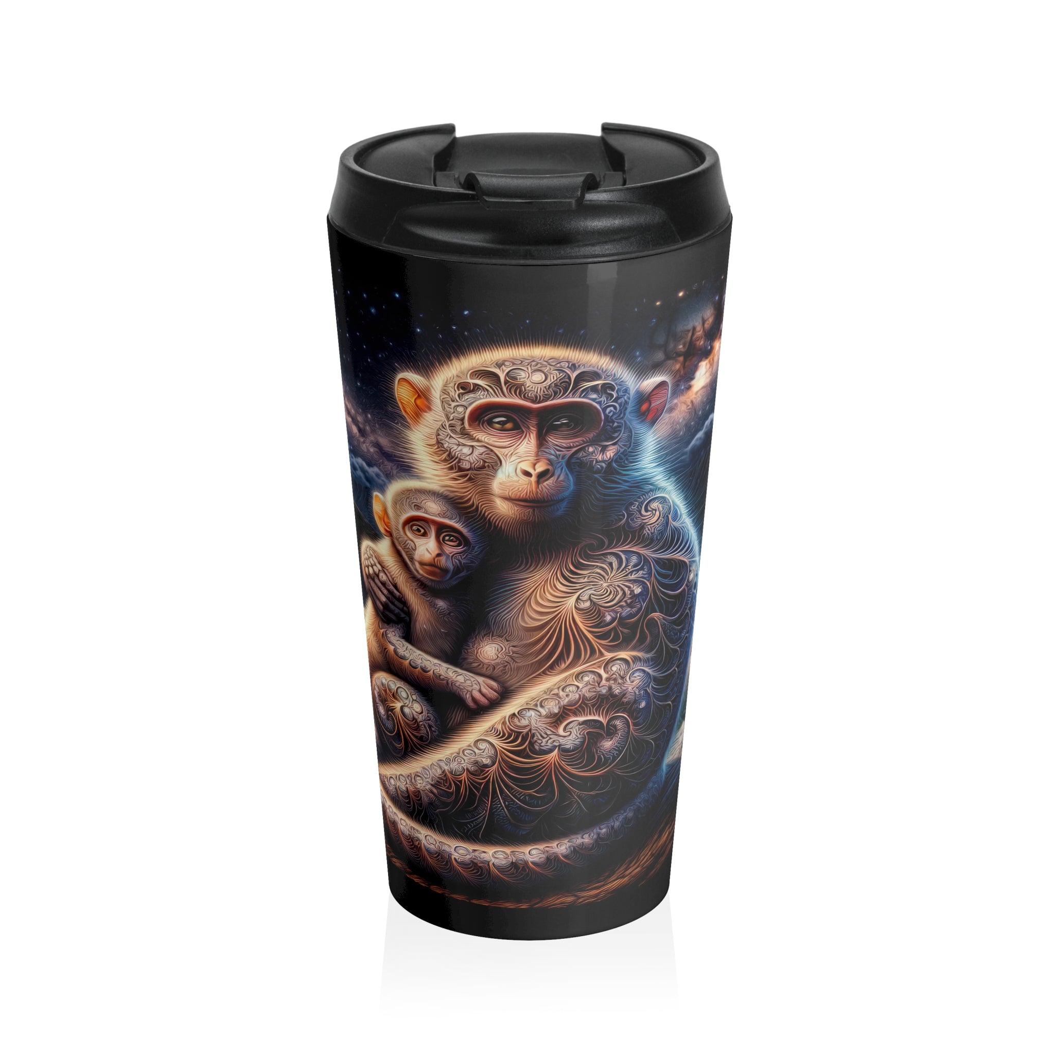 L'infini dans l'étreinte d'une mère Mug isotherme