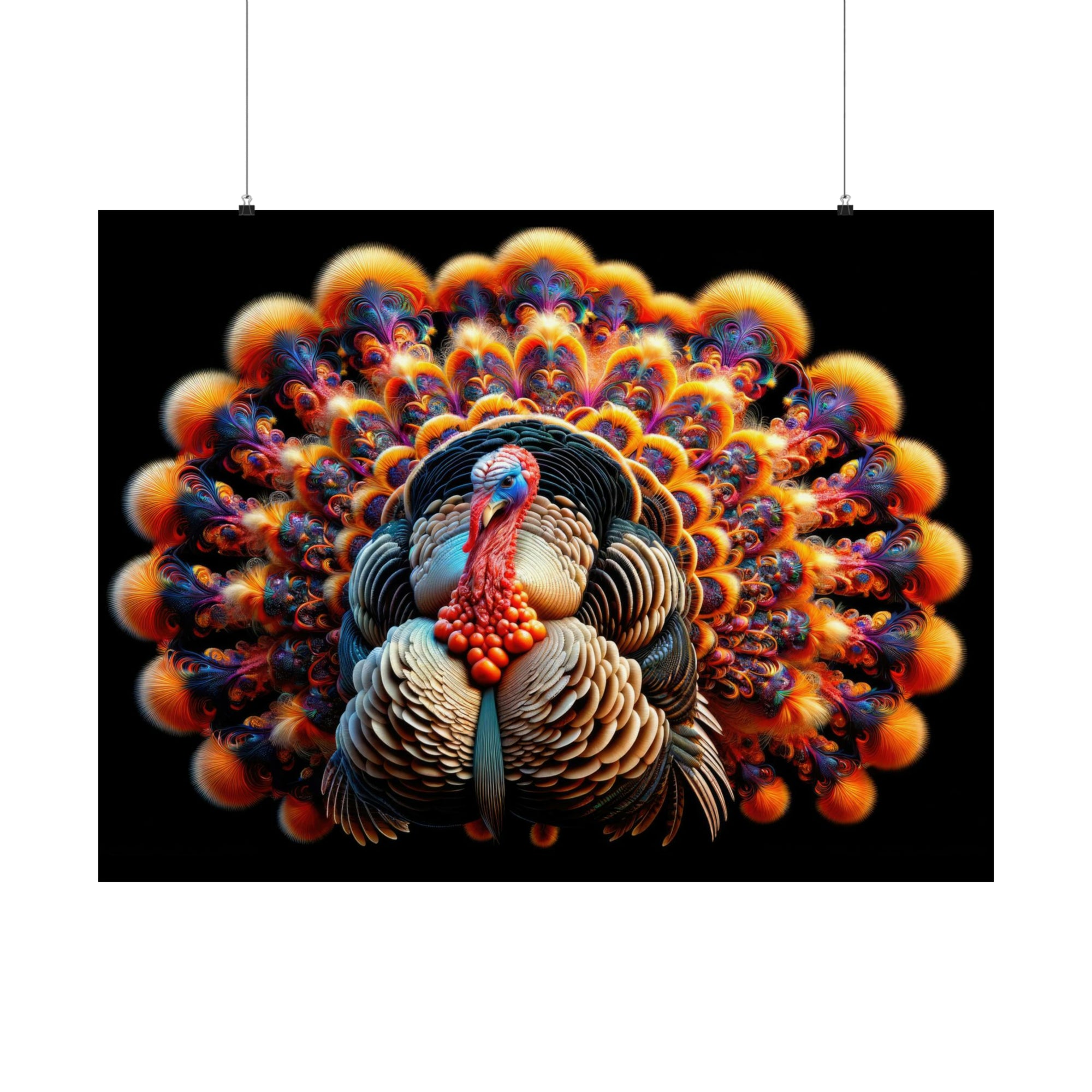 Gobble fractale Poster