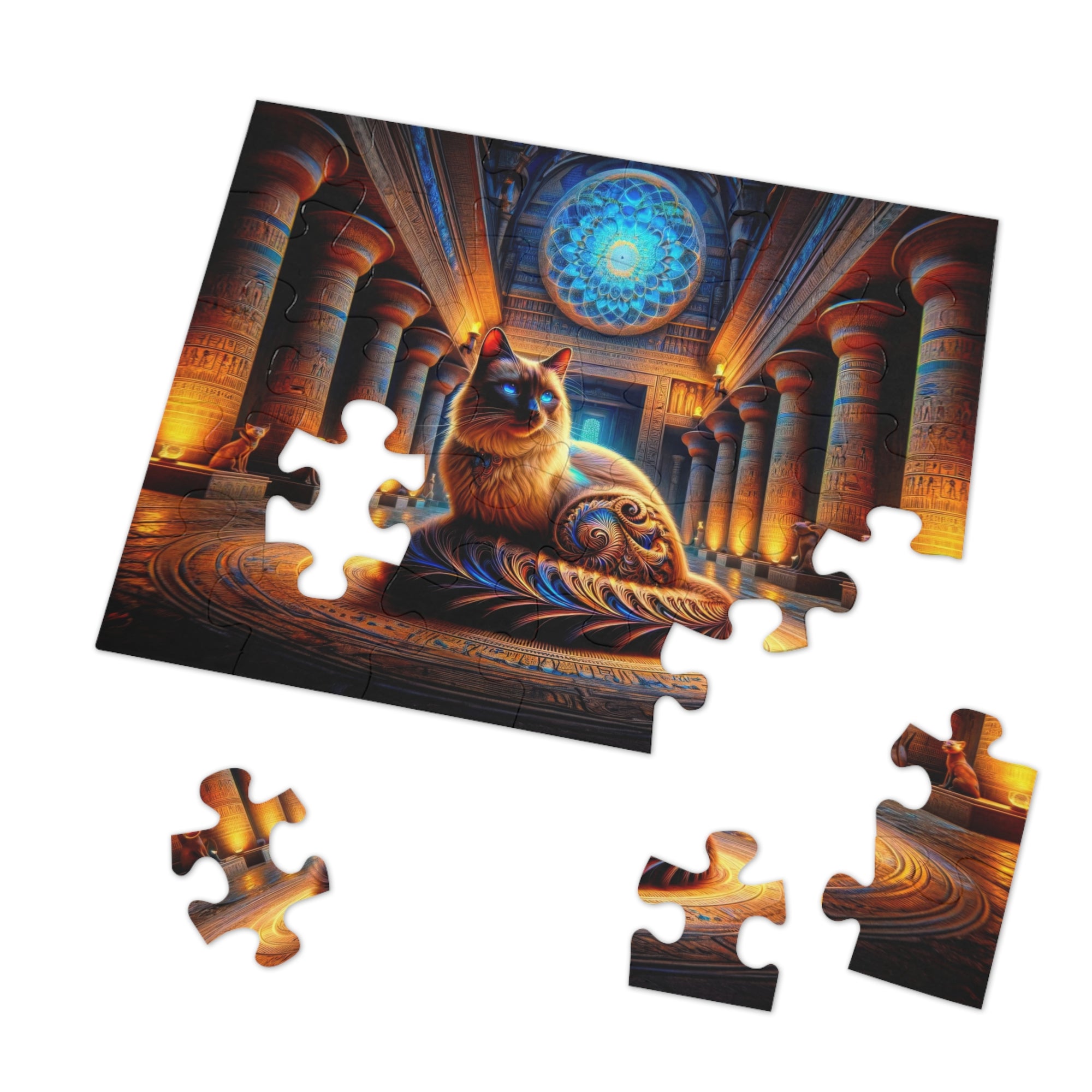 Whiskers in the Temple Puzzle