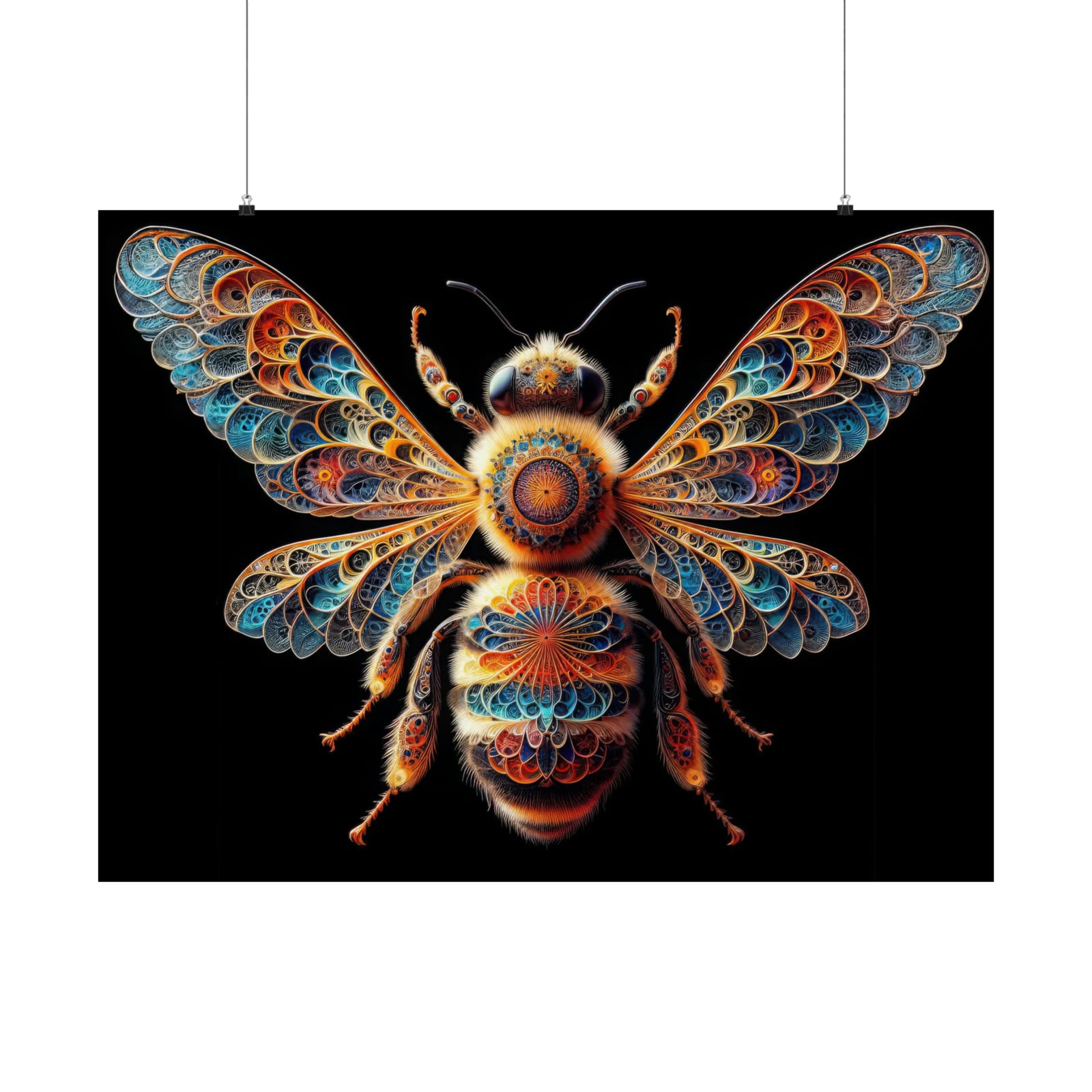 Luminous Pollinator Poster
