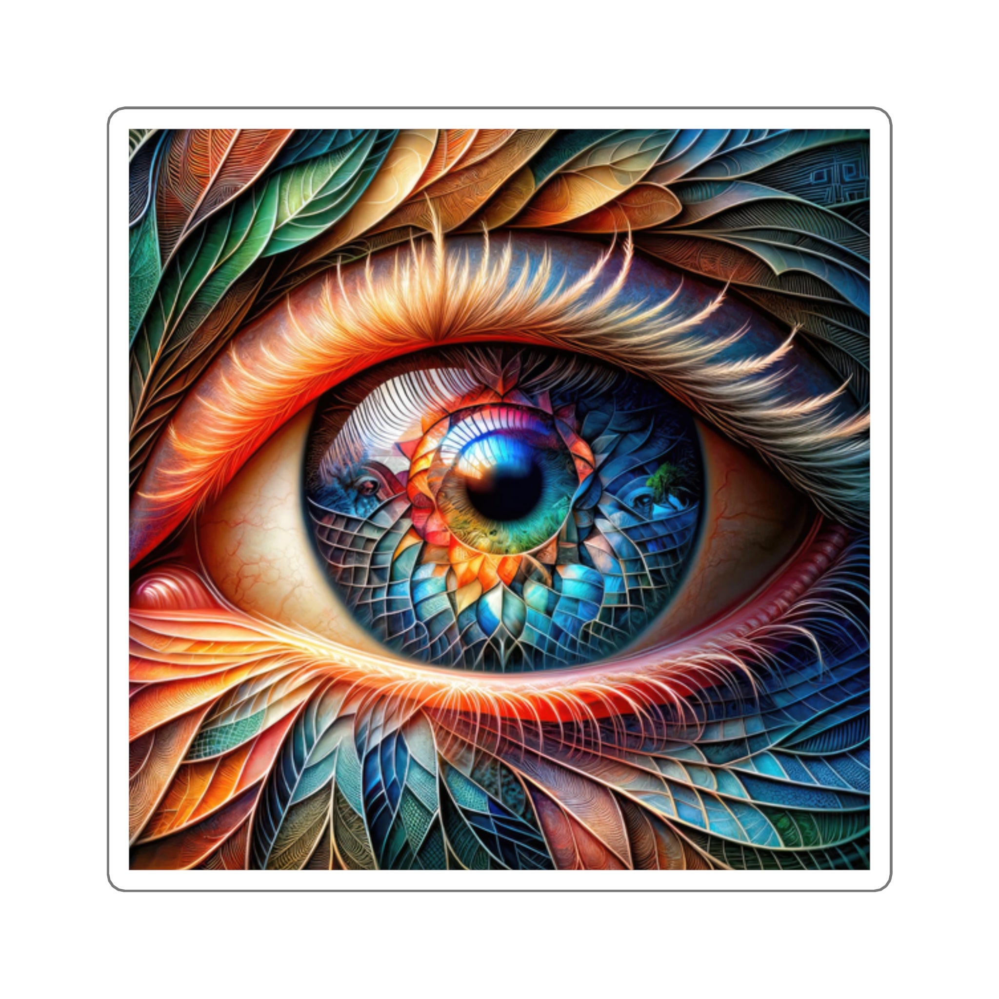 Luminous Gazes Sight Stickers