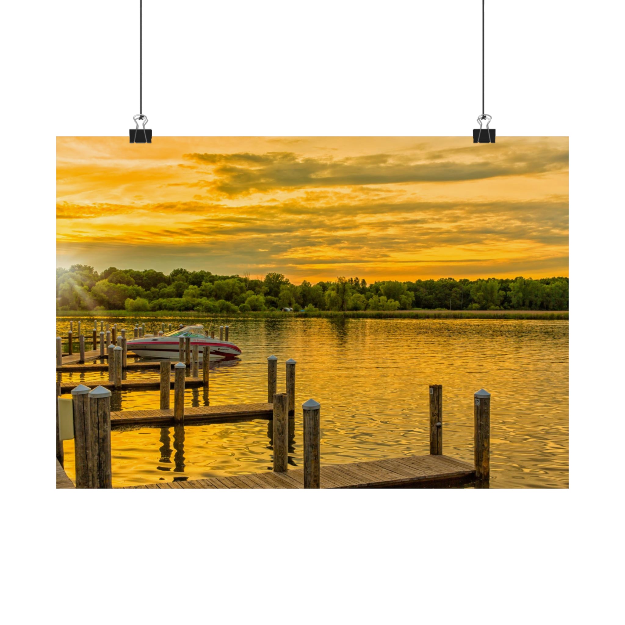 Sunset From Lord Fletchers Poster