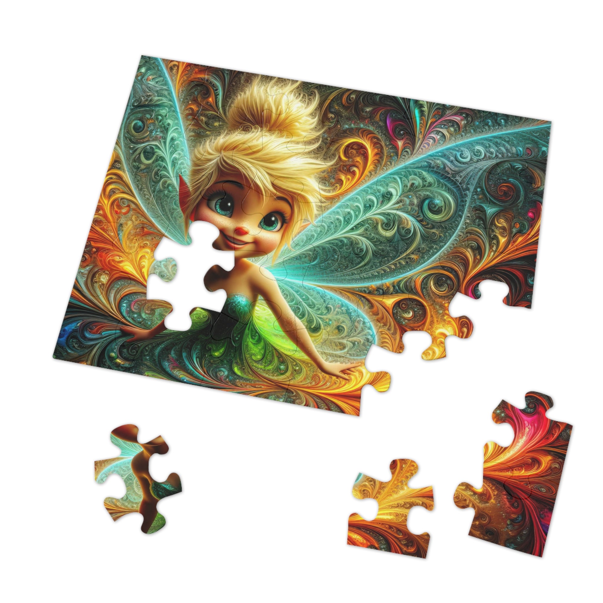 Puzzle Obertura adornada del duende opulento