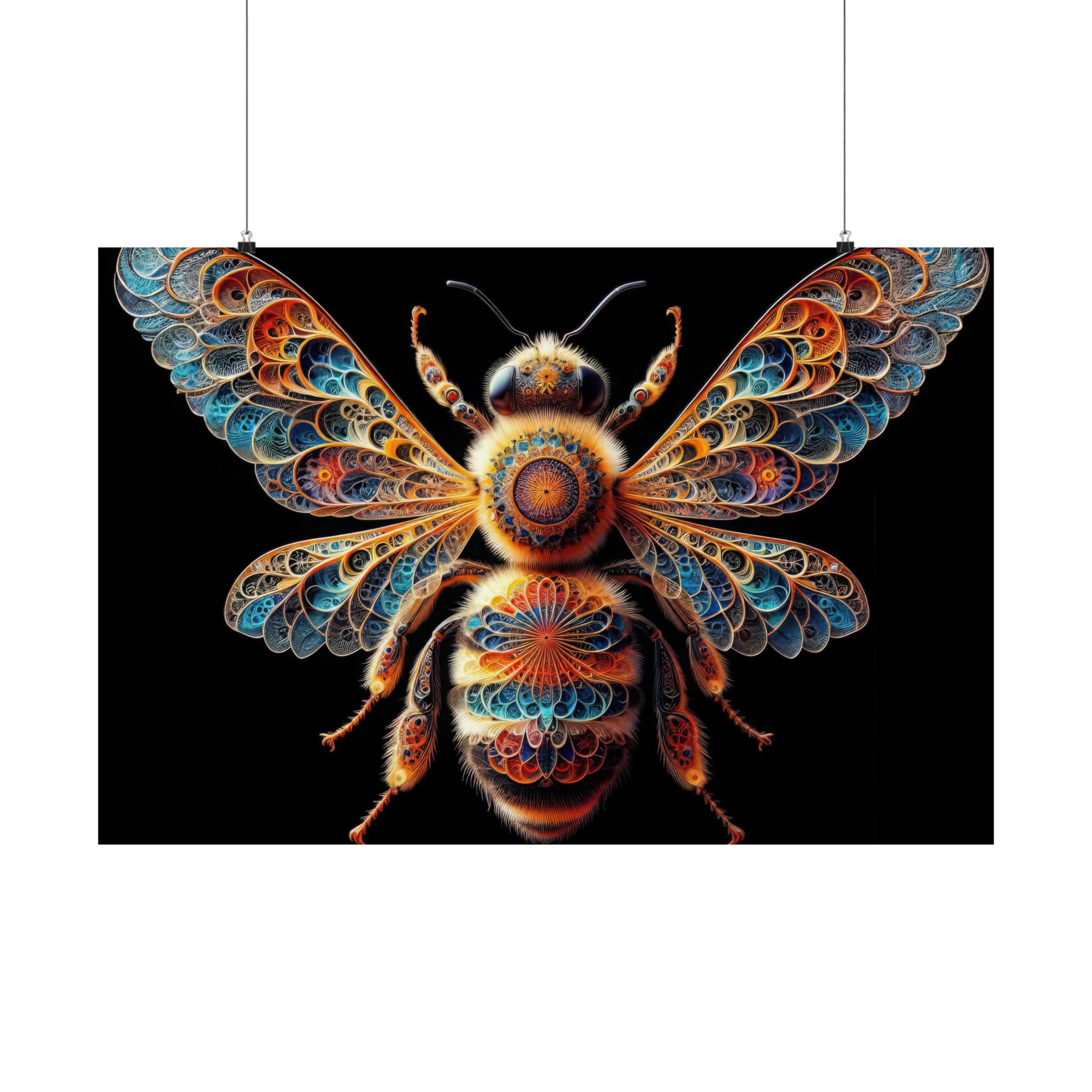 Luminous Pollinator Poster