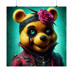 The Plush Poet's Persona Poster
