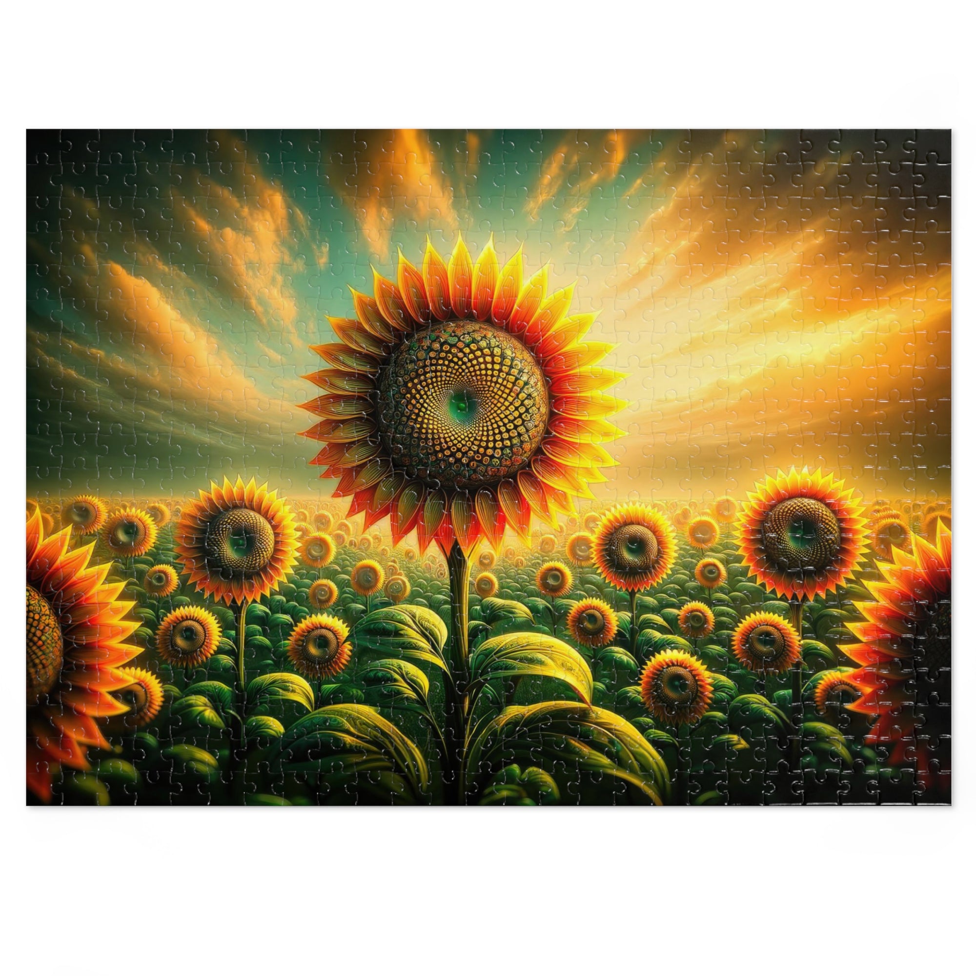 Caleidoscopio de la flora solar Puzzle