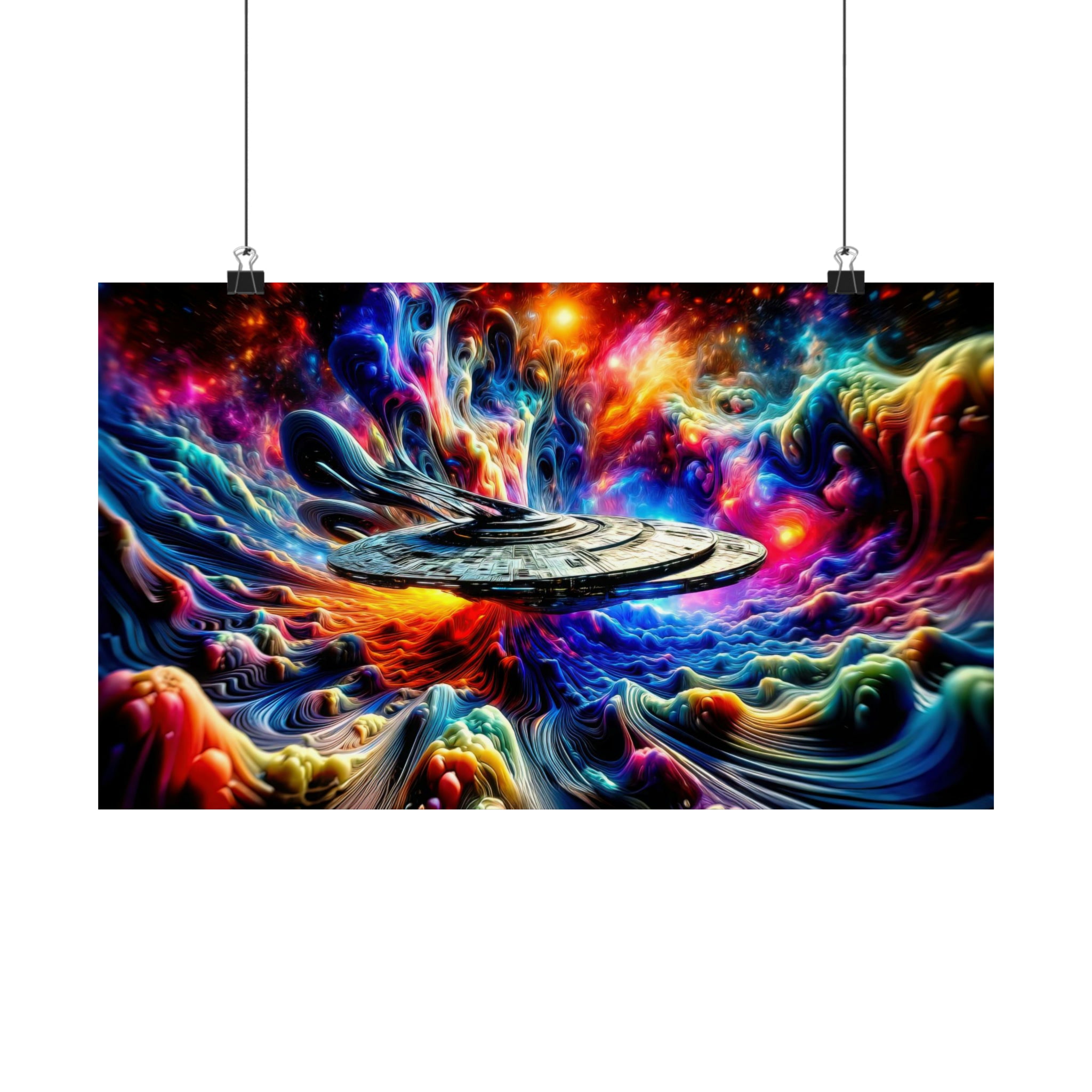 Paisaje de ensueño interestelar Póster