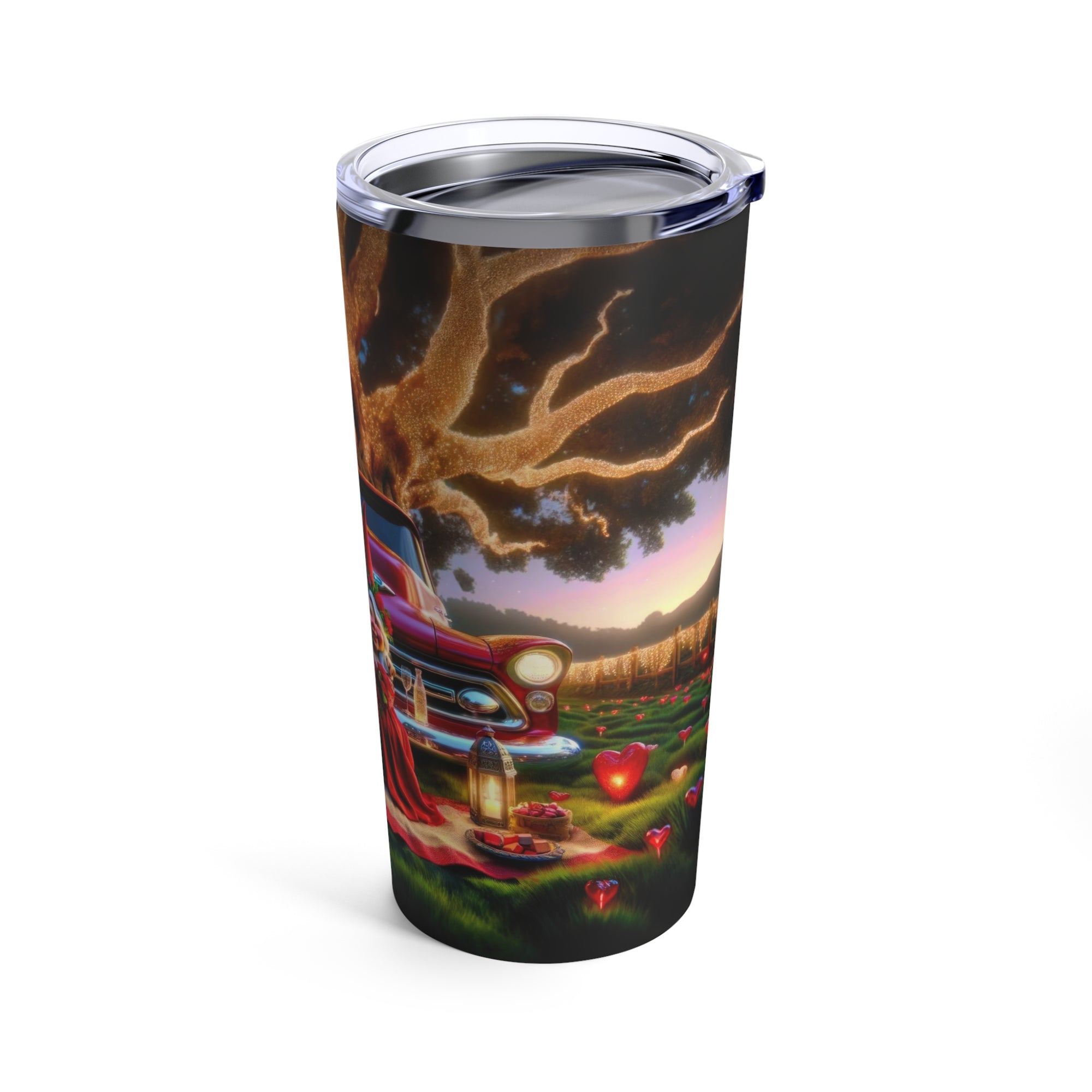 Vaso de picnic Crepúsculo encantado 20oz