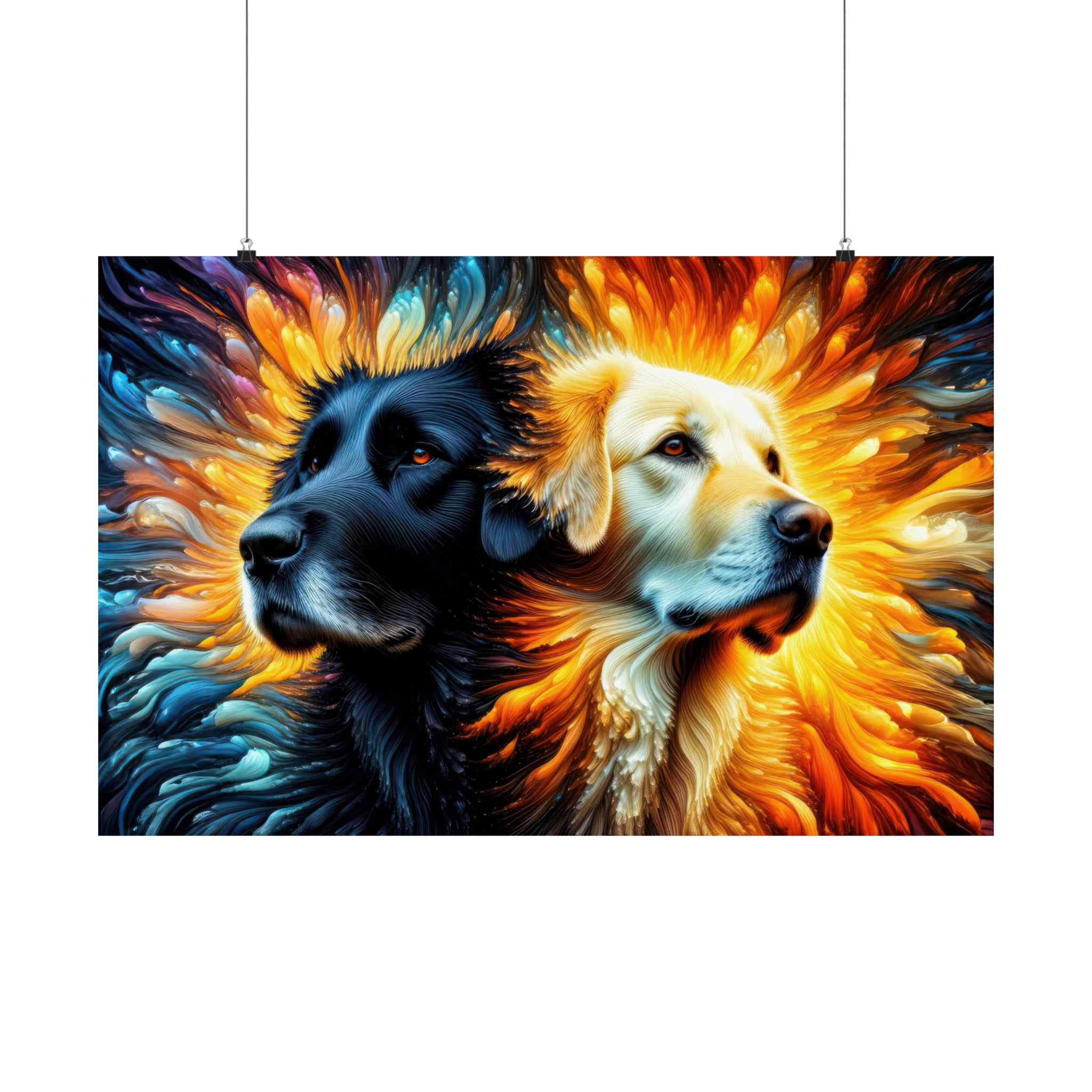 Une dualité canine Poster